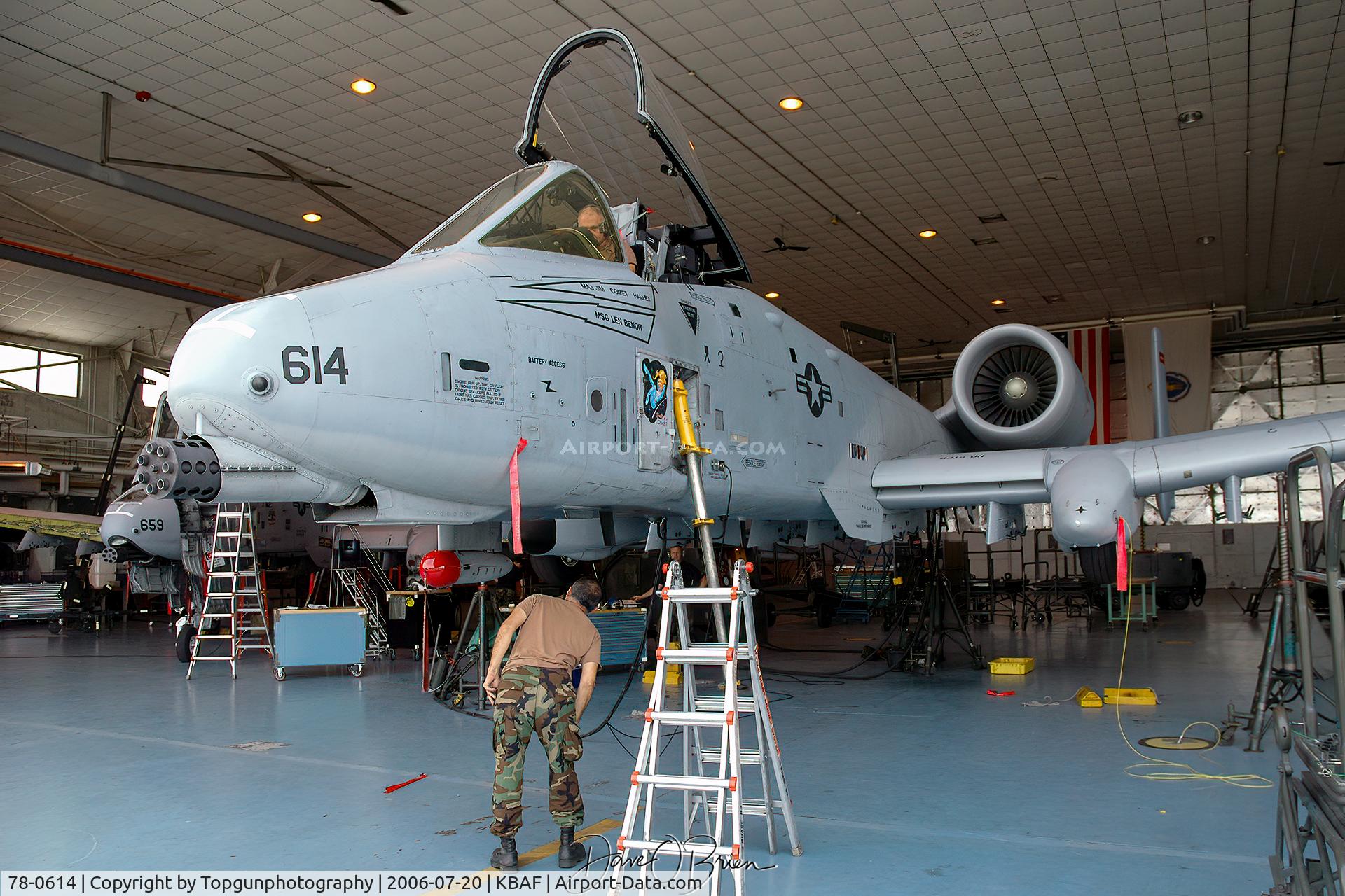 78-0614, 1978 Fairchild Republic A-10C Thunderbolt II C/N A10-0234, Haley's Comet