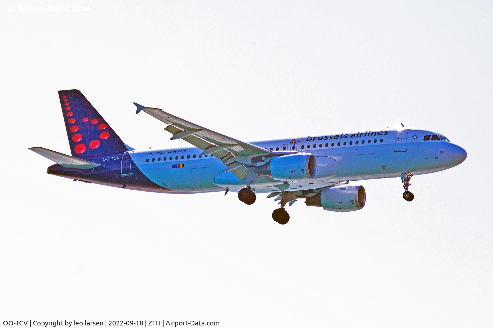 OO-TCV, 2003 Airbus A320-214 C/N 1968, Zakynthos 19.9.2022