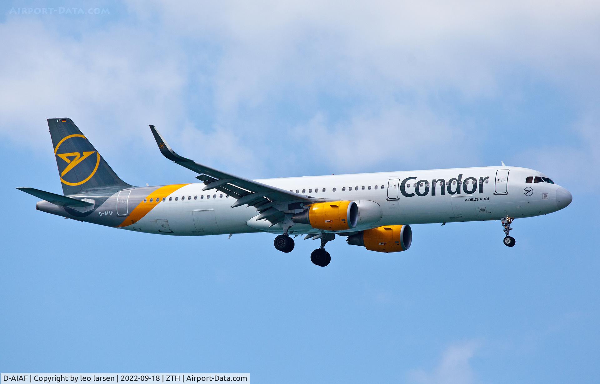D-AIAF, 2015 Airbus A321-211 C/N 6459, Zakynthos 18.9.2022