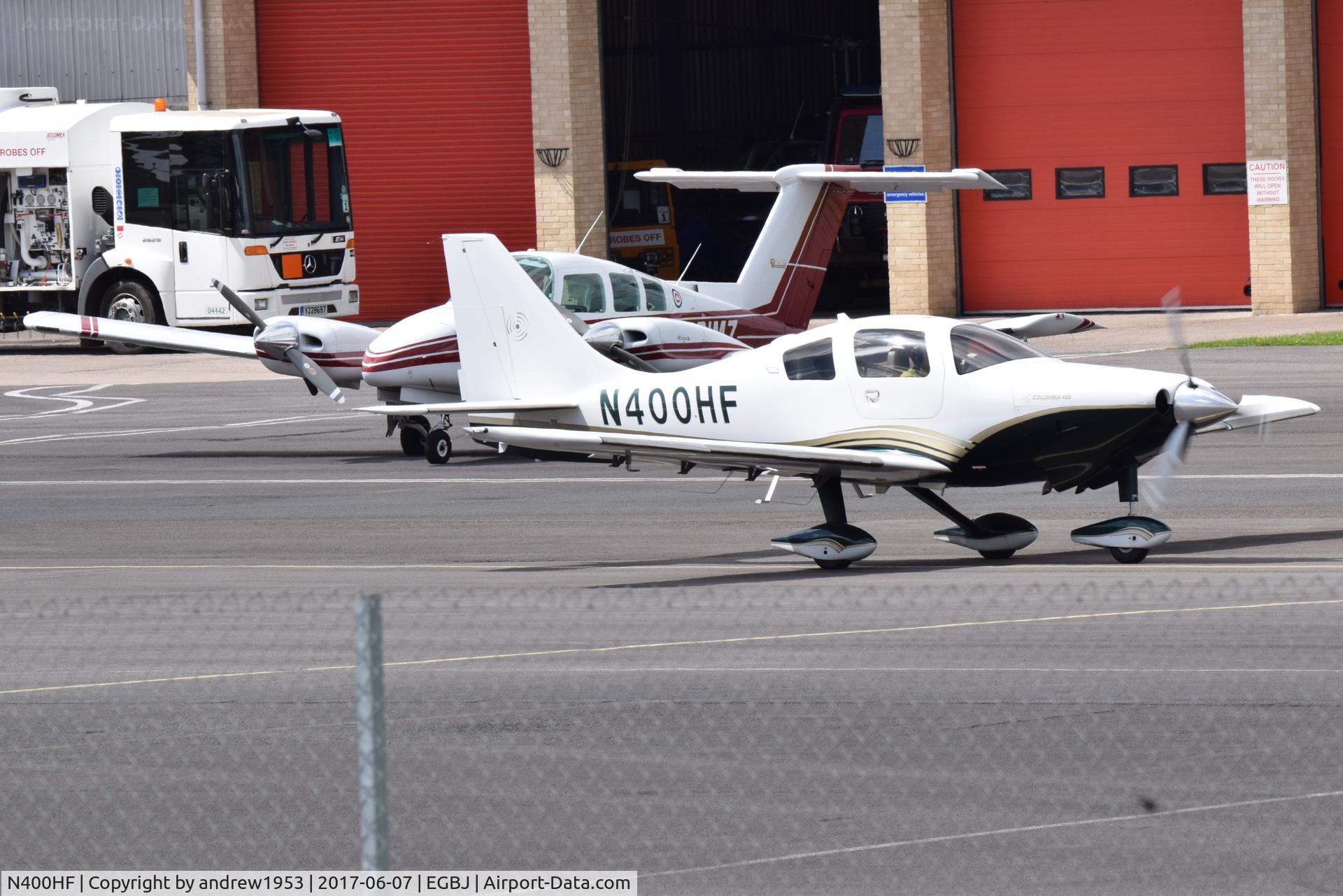 N400HF, 2006 Columbia Aircraft Mfg LC41-550FG C/N 41577, N400HF at Gloucestershire Airport.