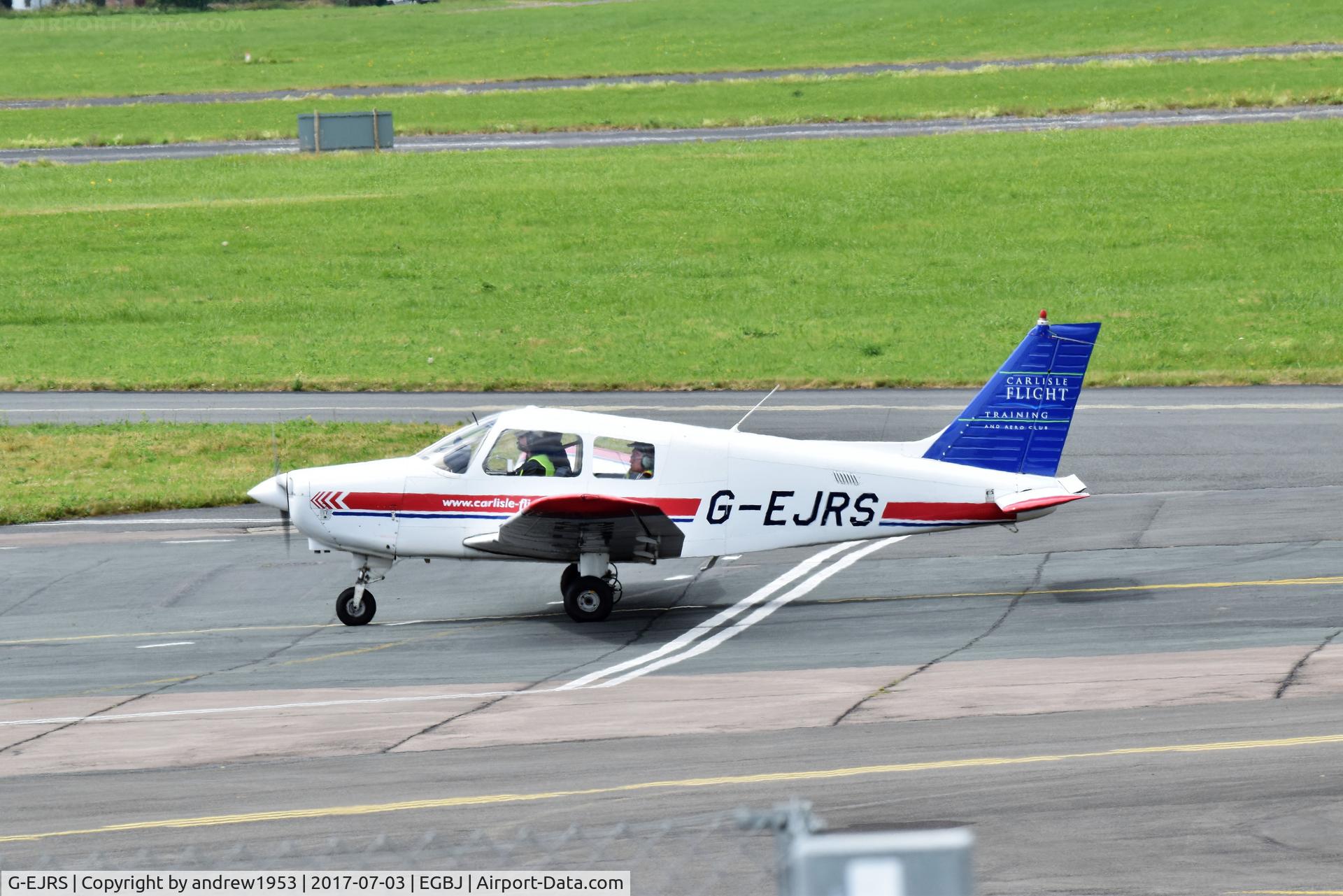 G-EJRS, 1989 Piper PA-28-161 Cadet C/N 2841115, G-EJRS at Gloucestershire Airport.