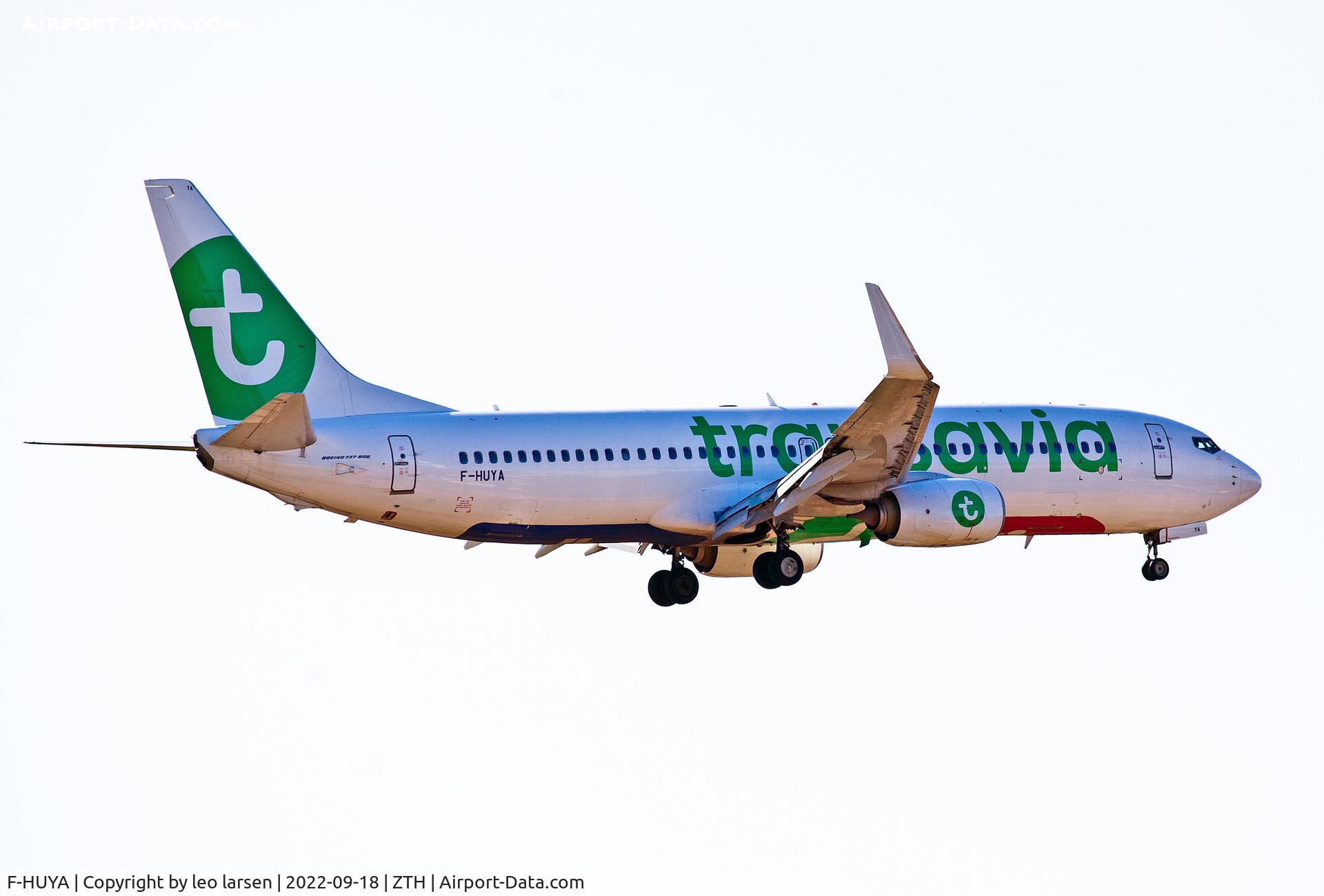 F-HUYA, 2016 Boeing 737-8JP C/N 42271, Zakynthos 18.9.2022