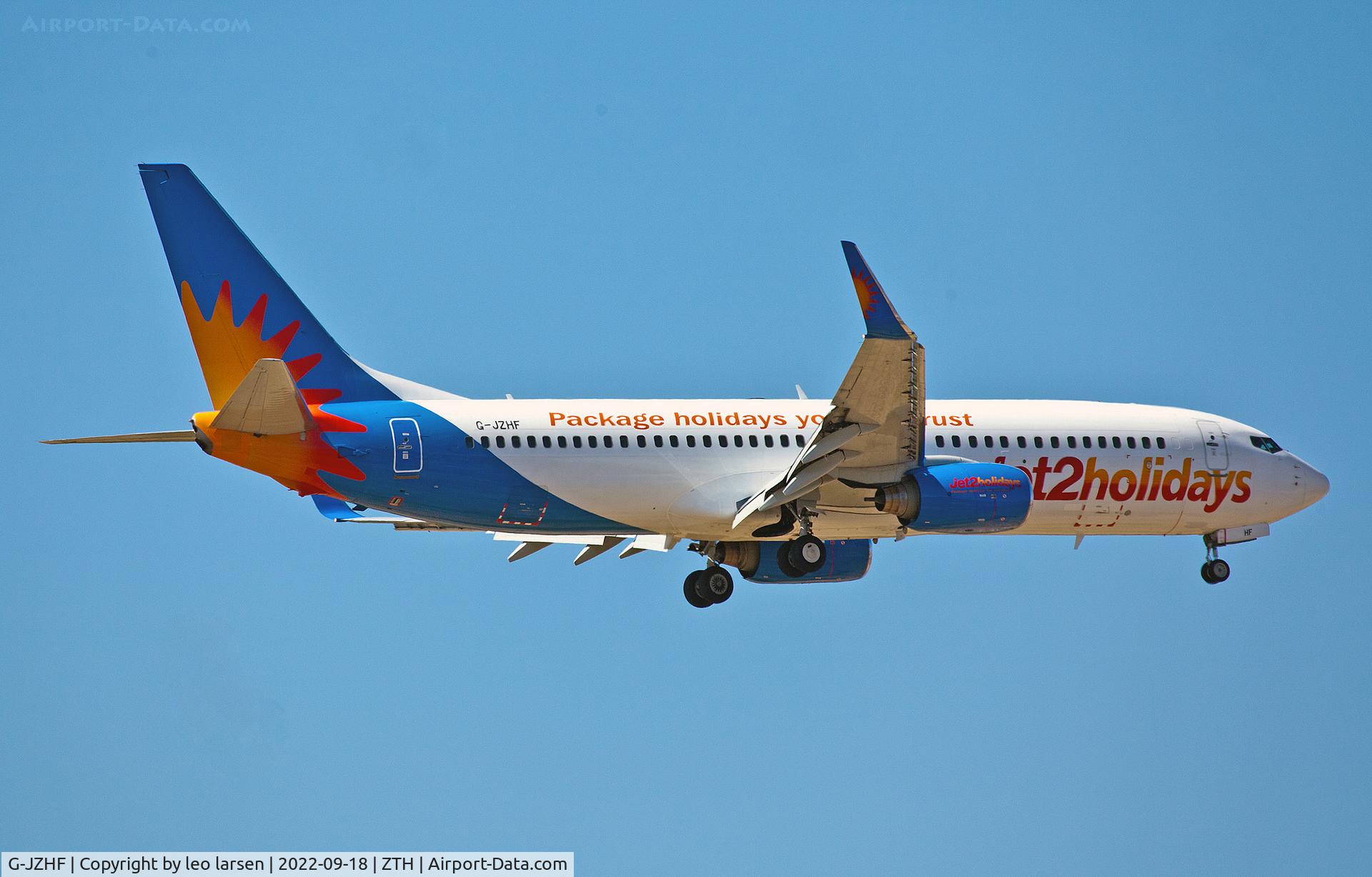 G-JZHF, 1999 Boeing 737-8K2 C/N 28378, Zakynthos 18.9.2022
