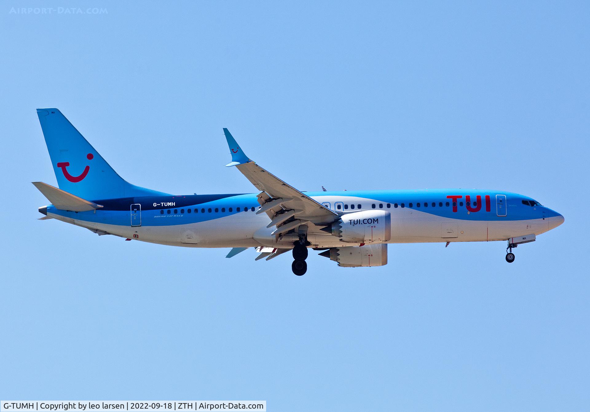 G-TUMH, 2019 Boeing 737-8 MAX C/N 44602, Zakynthos 18.9.2022