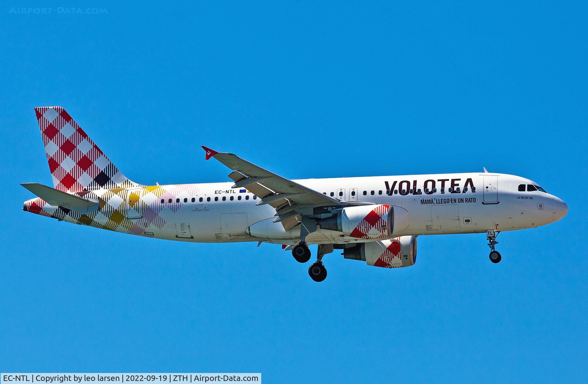 EC-NTL, 2009 Airbus A320-216 C/N 3846, Zakynthos 19.9.2022