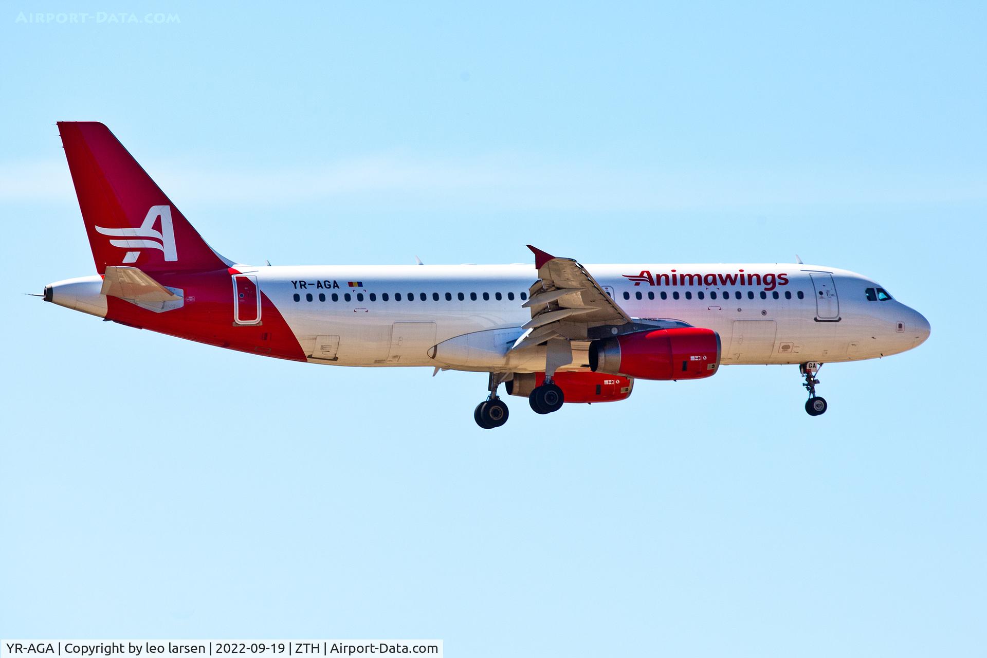 YR-AGA, 2007 Airbus A320-232 C/N 3162, Zakynthos 19.9.2022