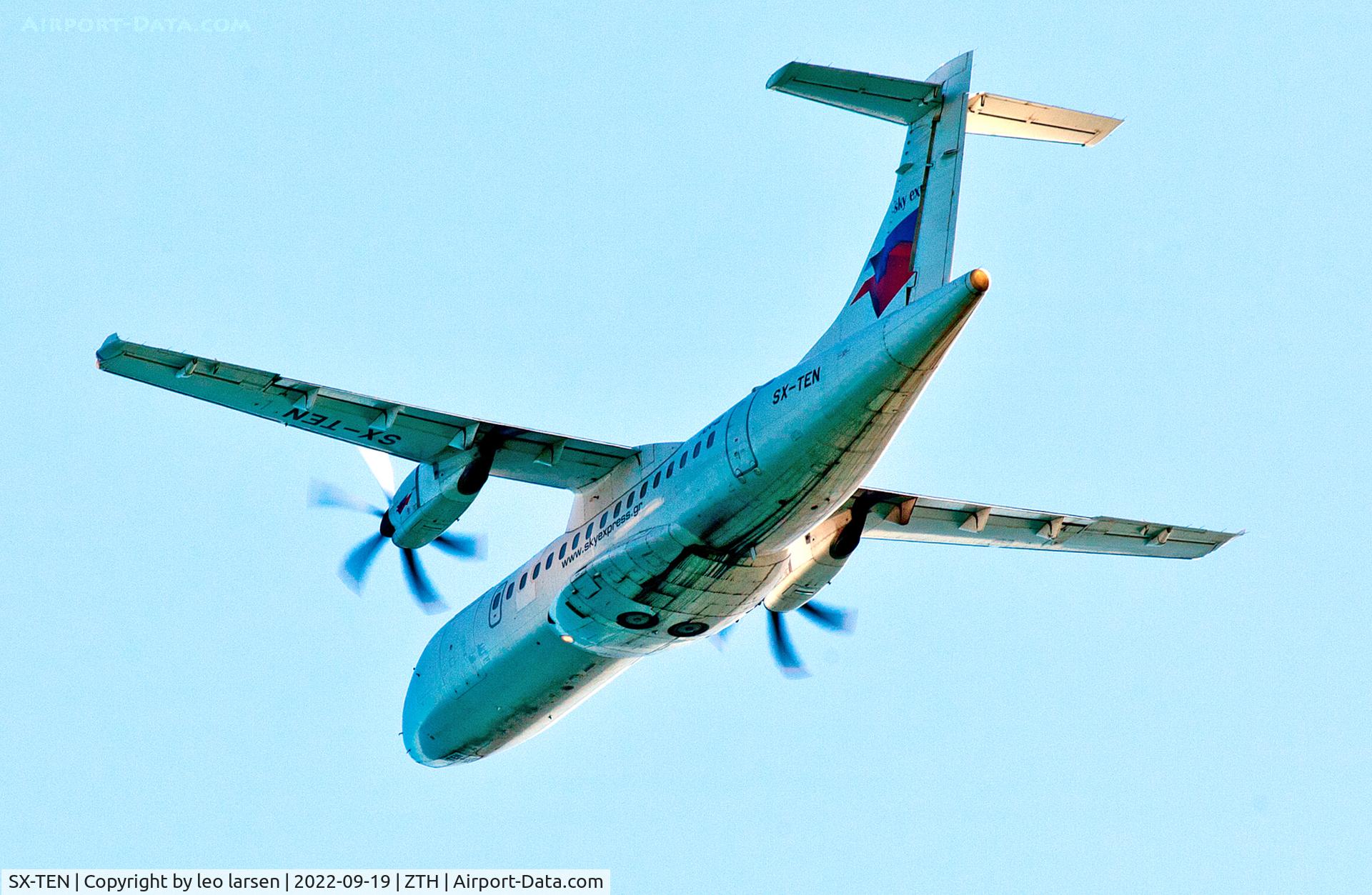 SX-TEN, 1997 ATR 42-500 C/N 542, Zakynthos 19.9.2022