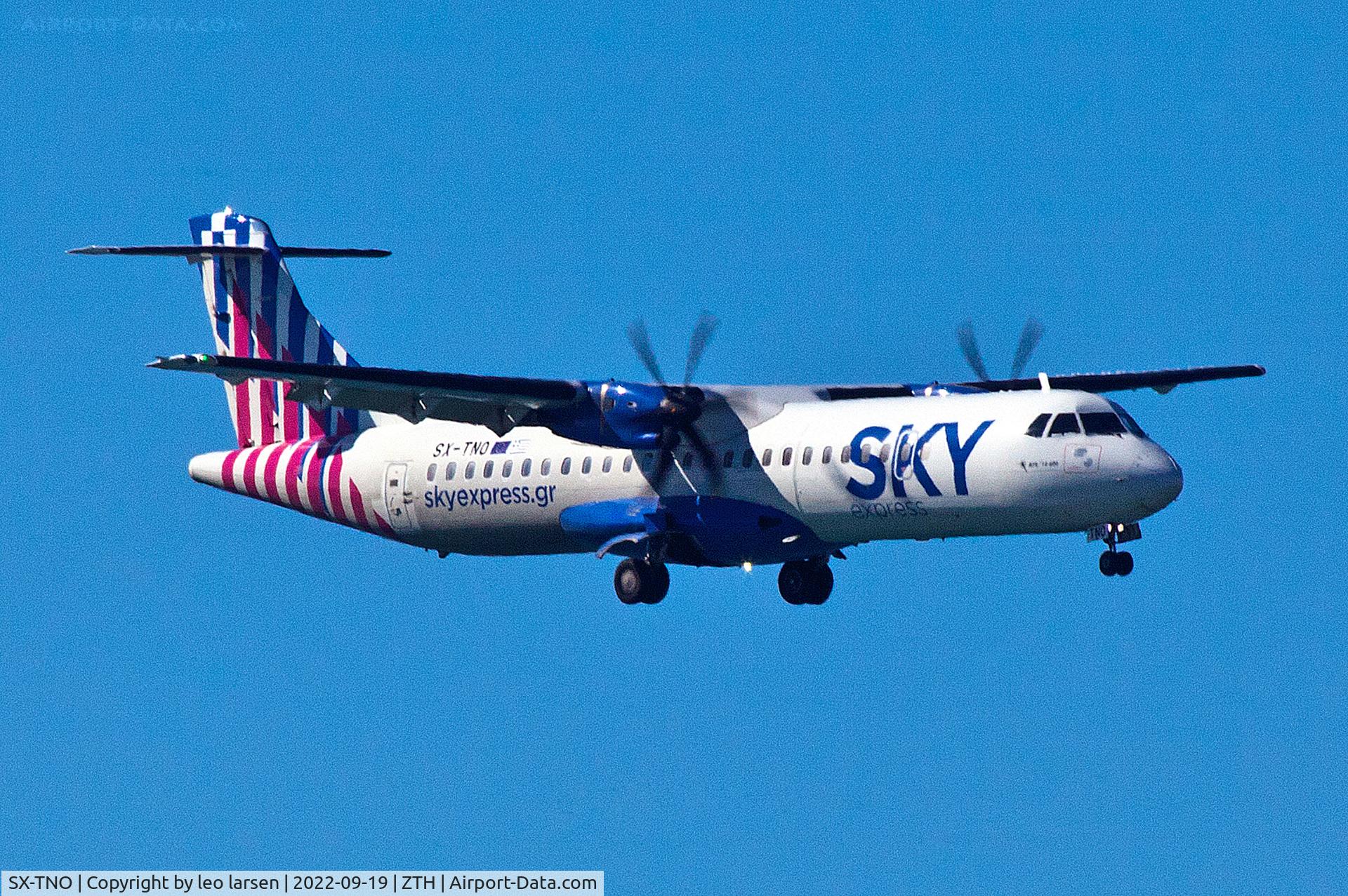 SX-TNO, 2020 ATR 72-600 C/N 1632, Zakynthos 19.9.2022