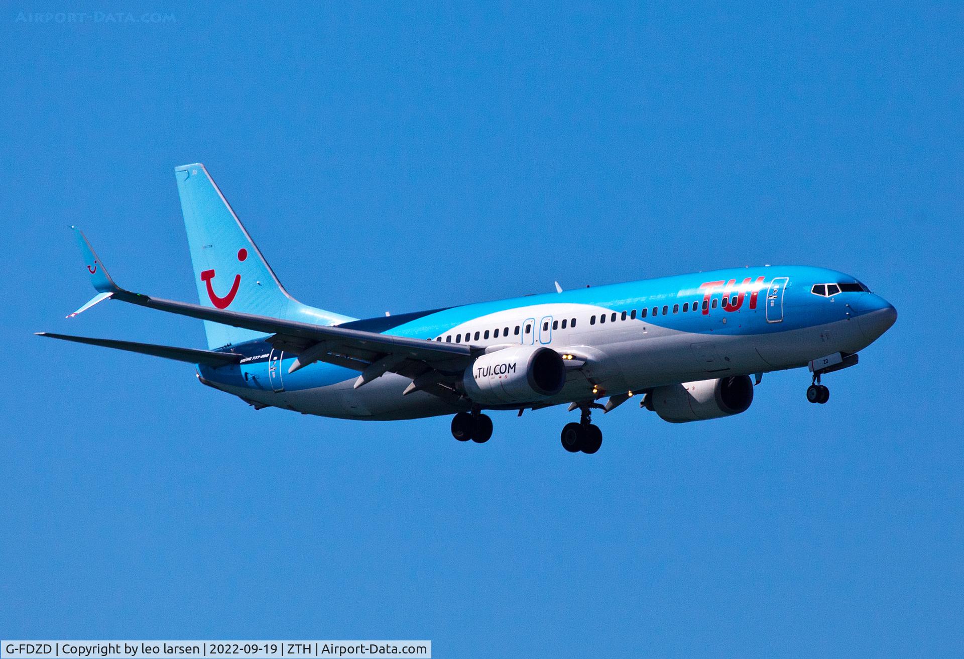 G-FDZD, 2007 Boeing 737-8K5 C/N 35132, Zakynthos 19.9.2022