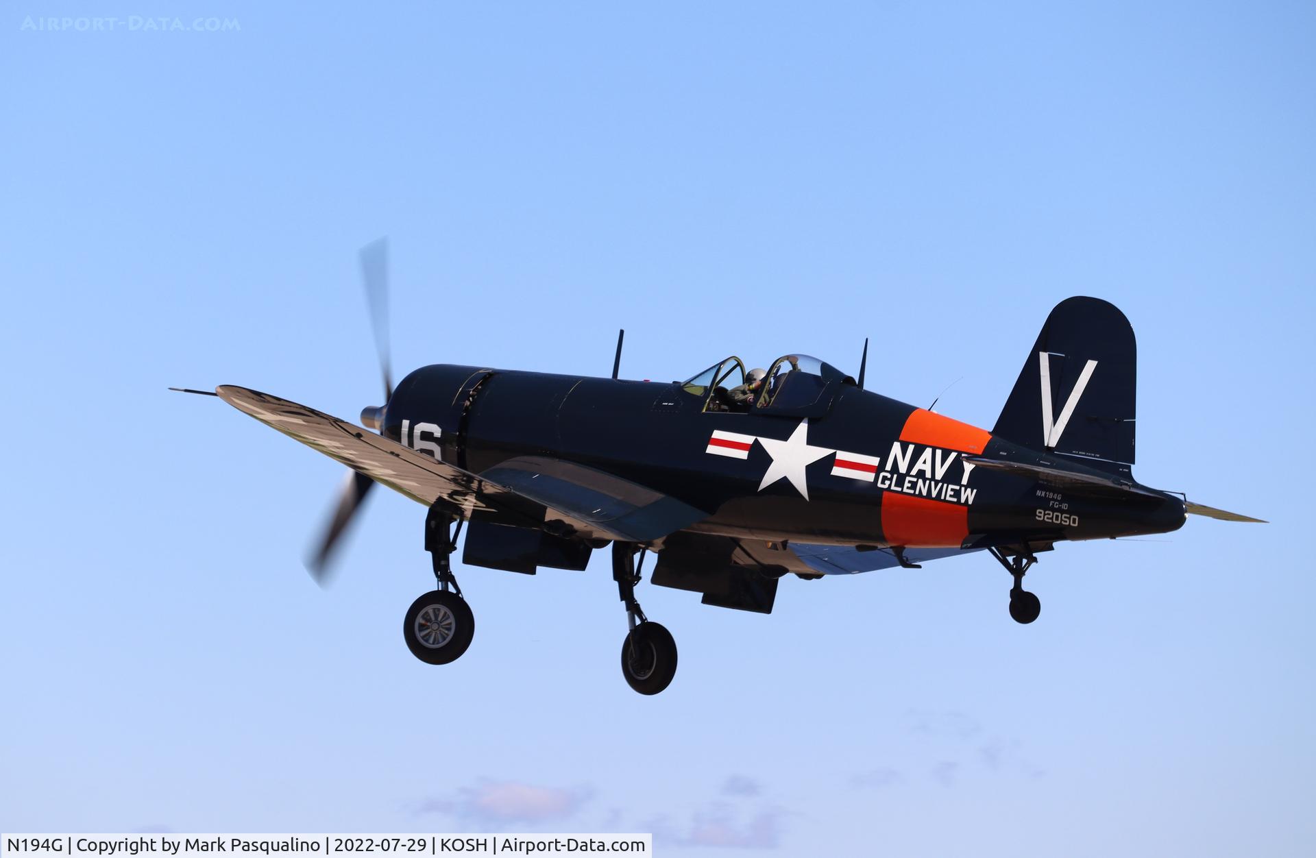 N194G, Goodyear FG-1D Corsair C/N 3311, Goodyear FG-1D