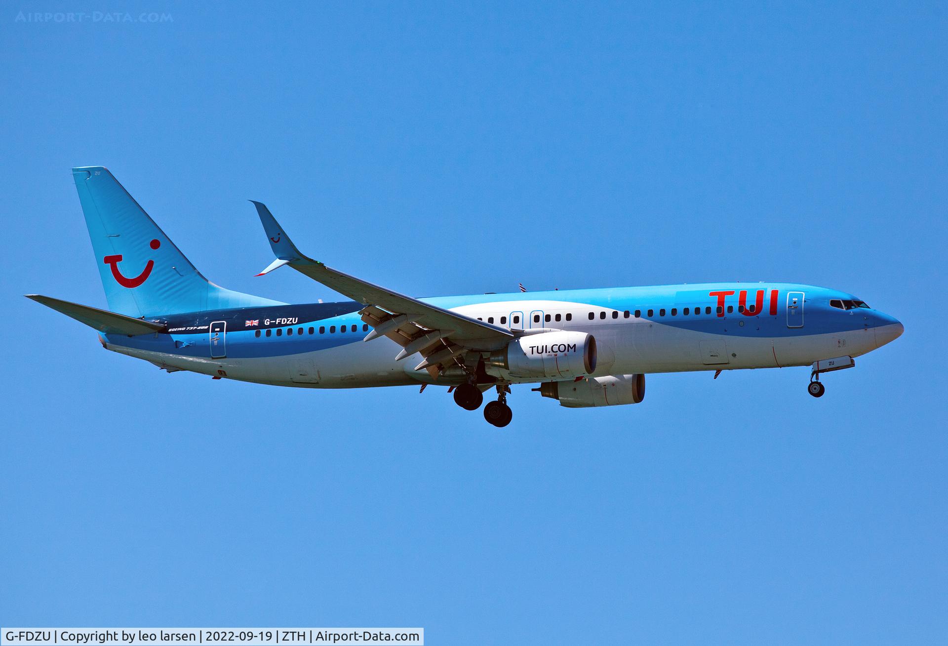 G-FDZU, 2011 Boeing 737-8K5 C/N 37253, Zakynthos 19,9,2022