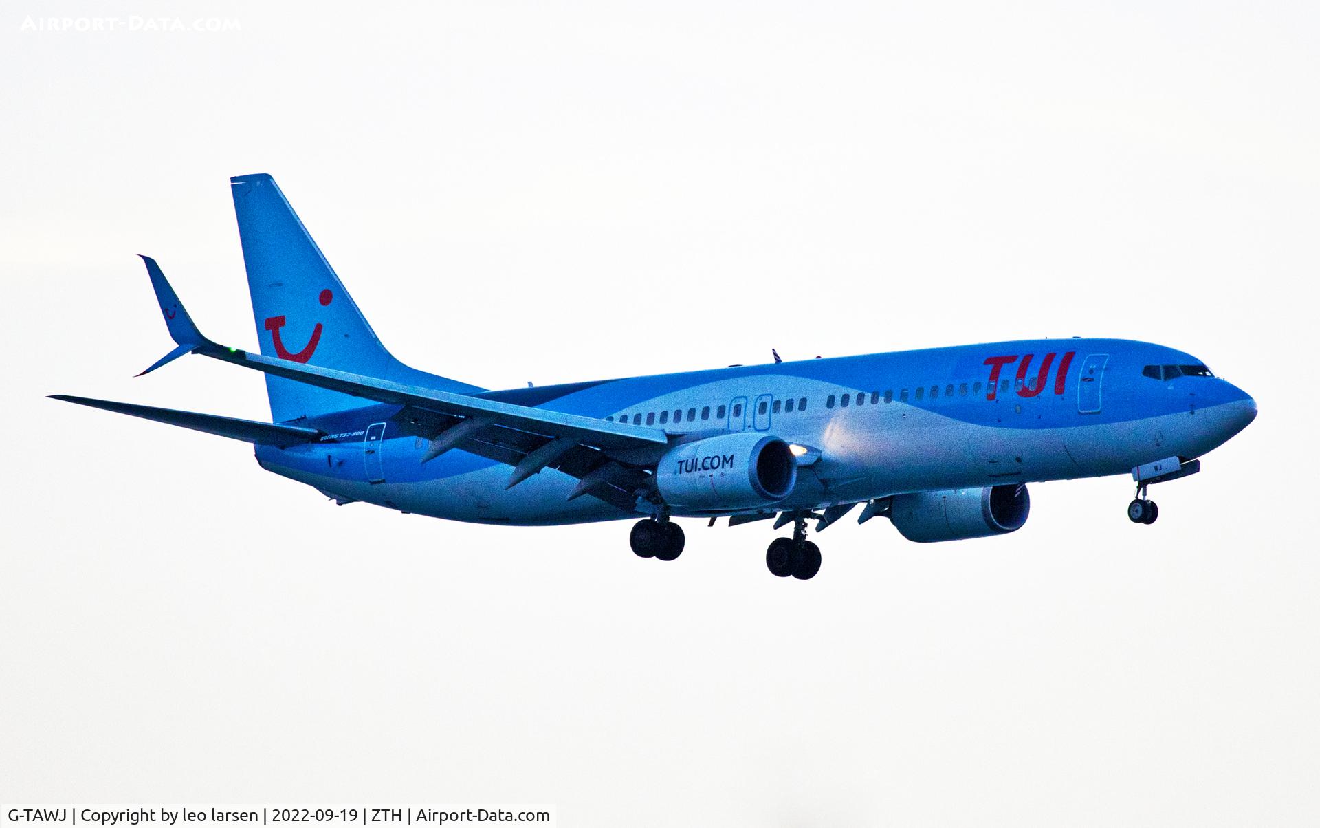 G-TAWJ, 2012 Boeing 737-8K5 C/N 38108, Zakynthos 19,9,2022