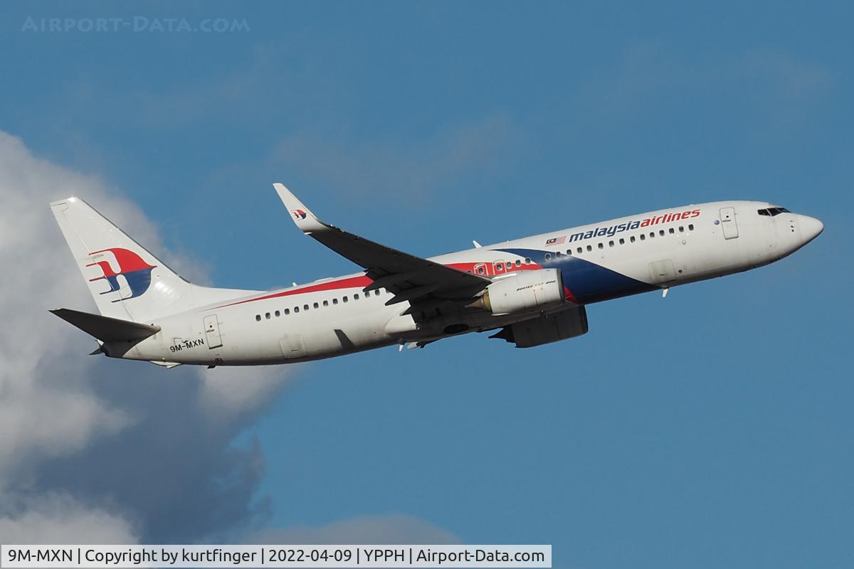 9M-MXN, 2012 Boeing 737-8H6 C/N 40141, Boeing 737-800 cn 40141 ln 4287. MAS 9M-MXN YPPH 09 April 2022