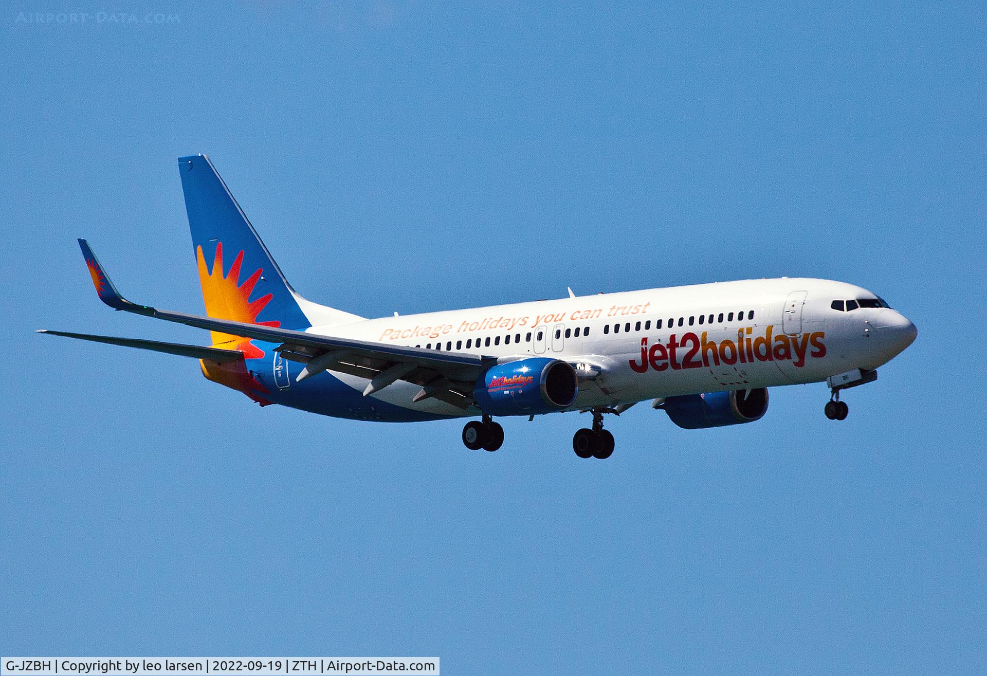 G-JZBH, 2018 Boeing 737-8MG C/N 63163, Zakynthos 19.9.2022