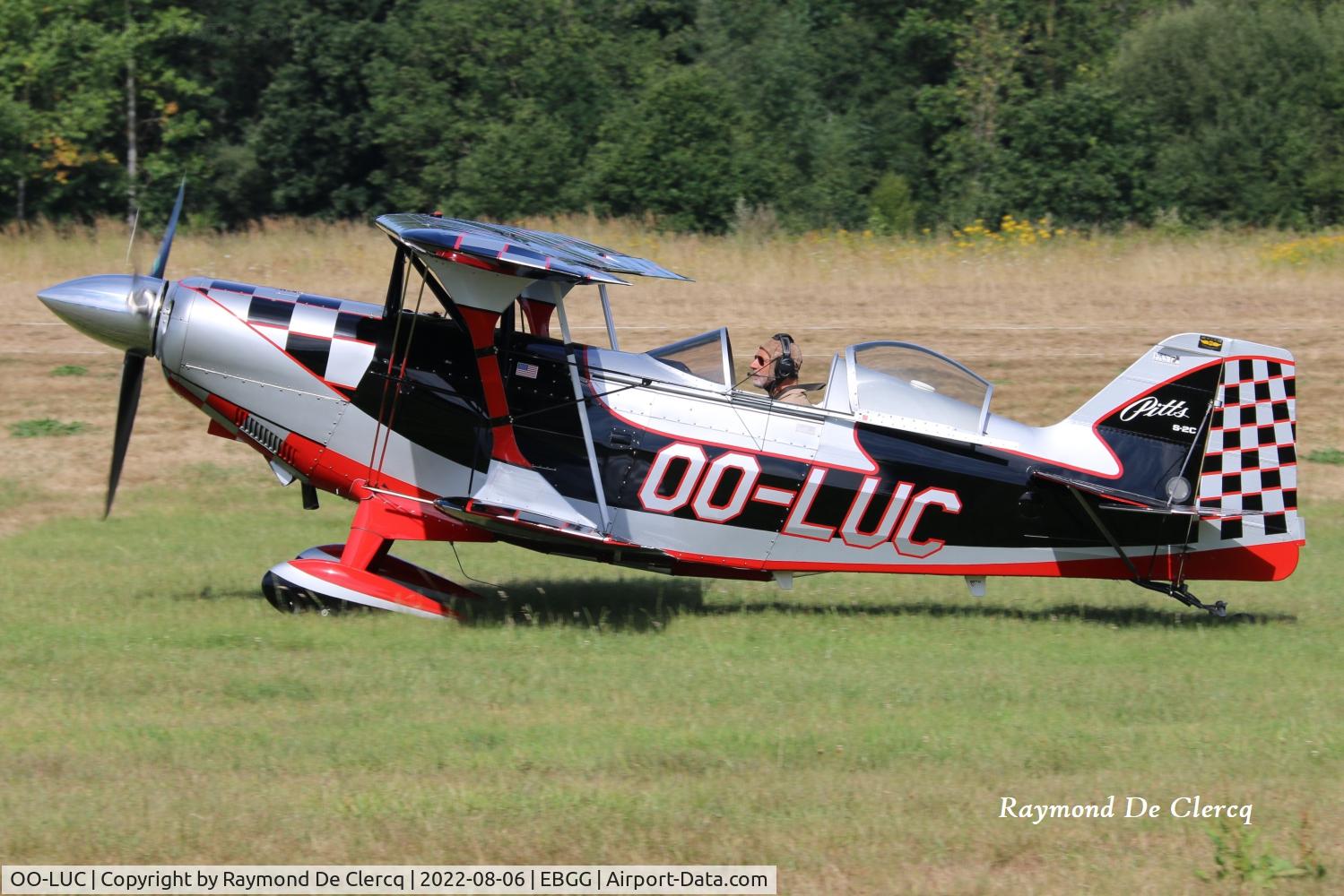 OO-LUC, 2008 Aviat Pitts S-2C Special C/N 6084, At Overboelare / Geraardsbergen.