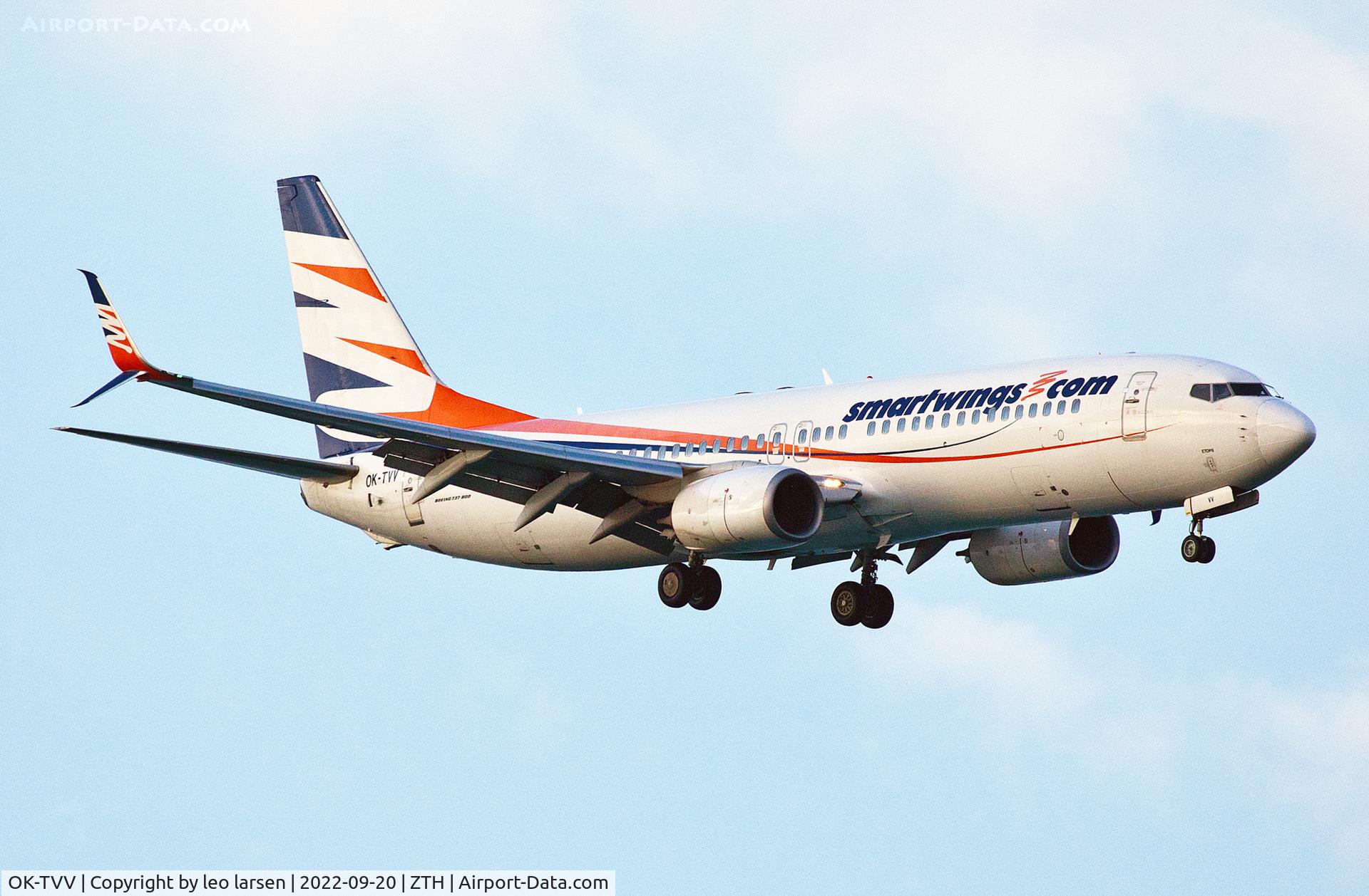 OK-TVV, 2012 Boeing 737-86N C/N 38027, Zakynthos 20.9.2022