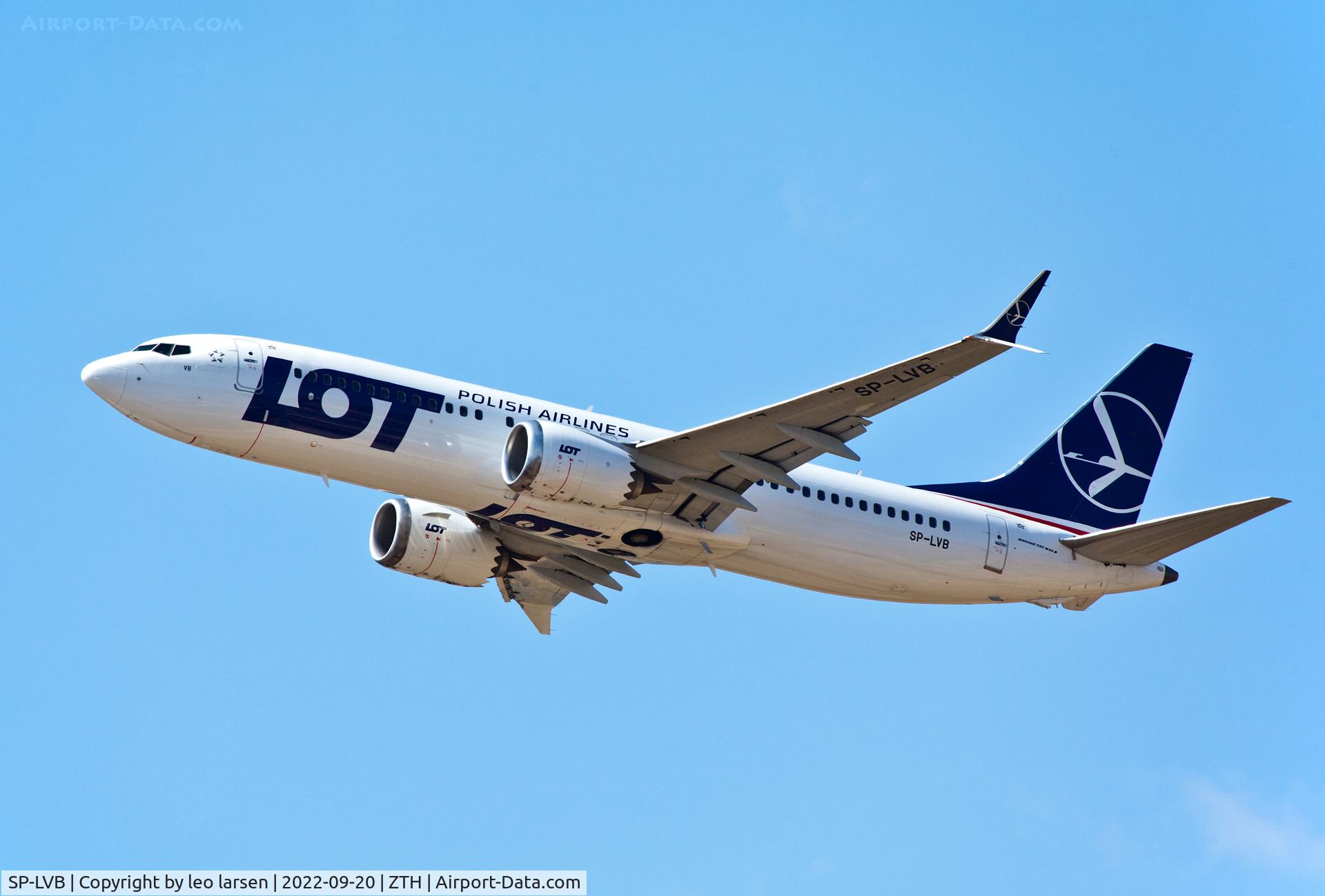 SP-LVB, 2017 Boeing 737-8 MAX C/N 64068, Zakynthos 20.9.2022