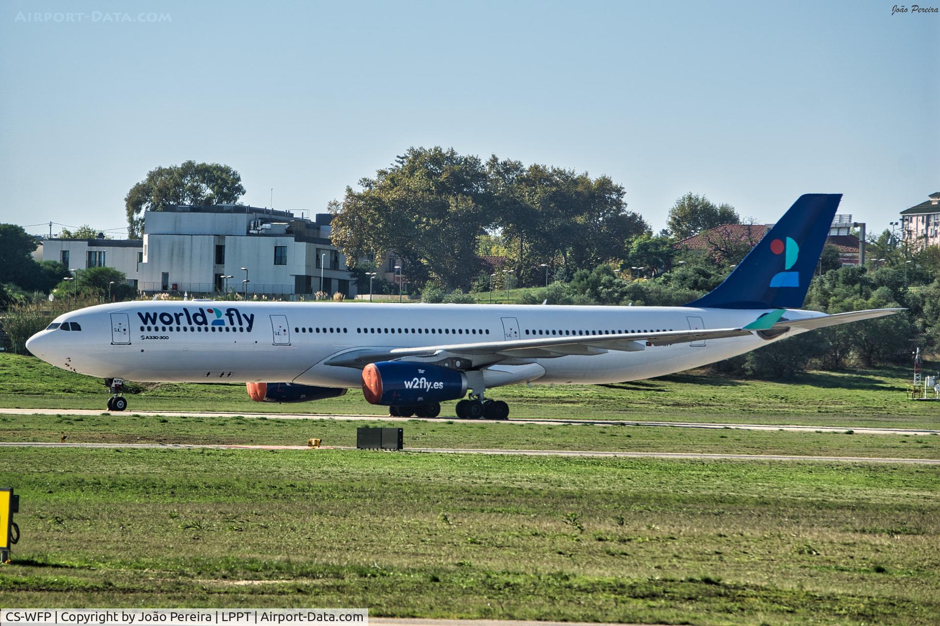 CS-WFP, 2010 Airbus A330-343X C/N 1097, World2Fly A333 at LPPT