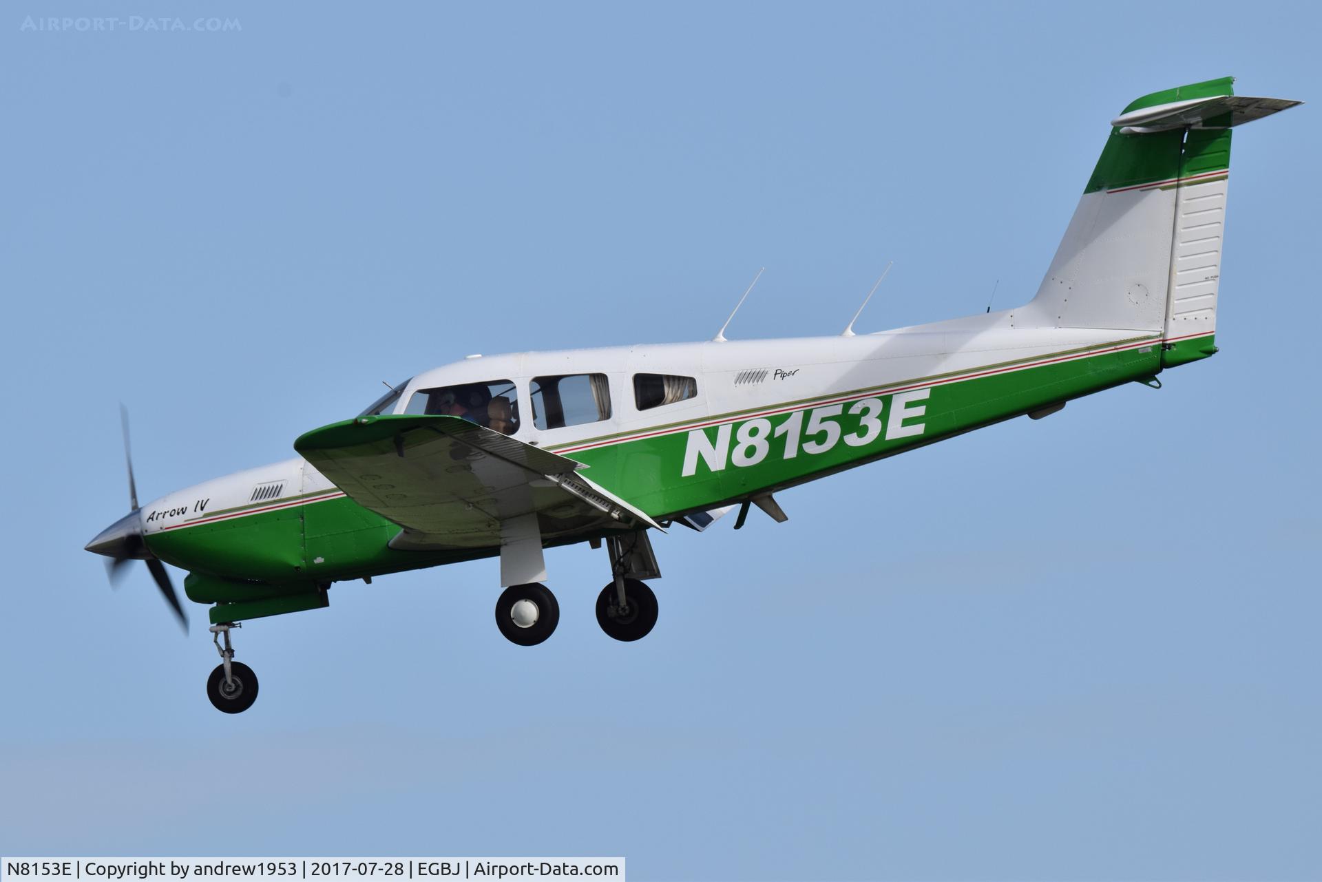 N8153E, 1981 Piper PA-28RT-201T Arrow IV C/N 28R-8131185, N8153E at Gloucestershire Airport.