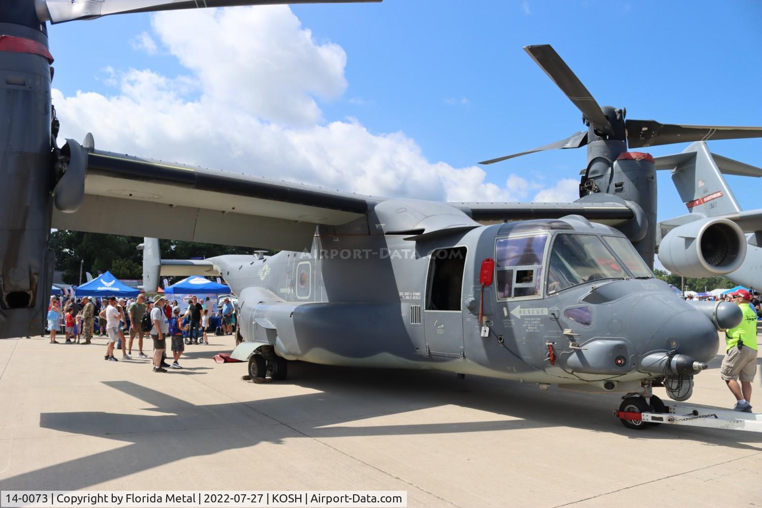 14-0073, 2014 Bell Boeing CV-22B Osprey C/N D1054, OSH 2022