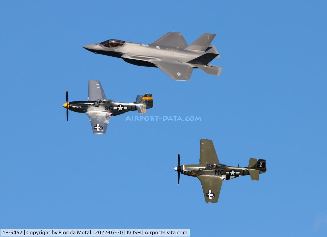 18-5452, Lockheed Martin F-35A Lightning II C/N AF-280, OSH 2022
