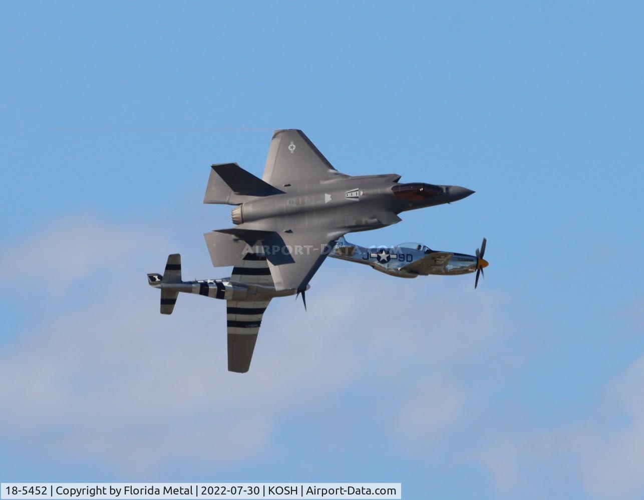 18-5452, Lockheed Martin F-35A Lightning II C/N AF-280, OSH 2022