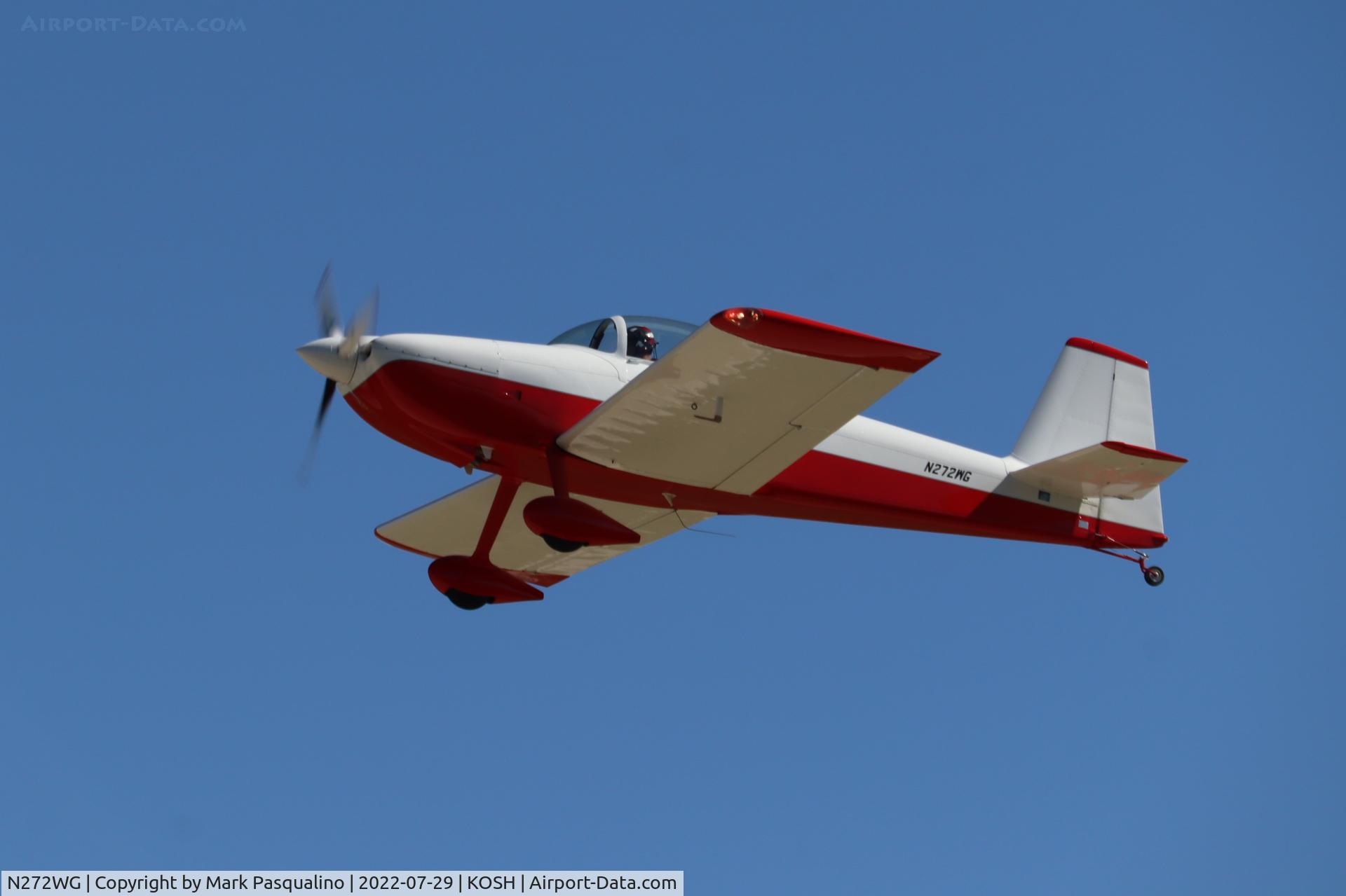 N272WG, 2013 Vans RV-8 C/N 83158, Vans RV-8