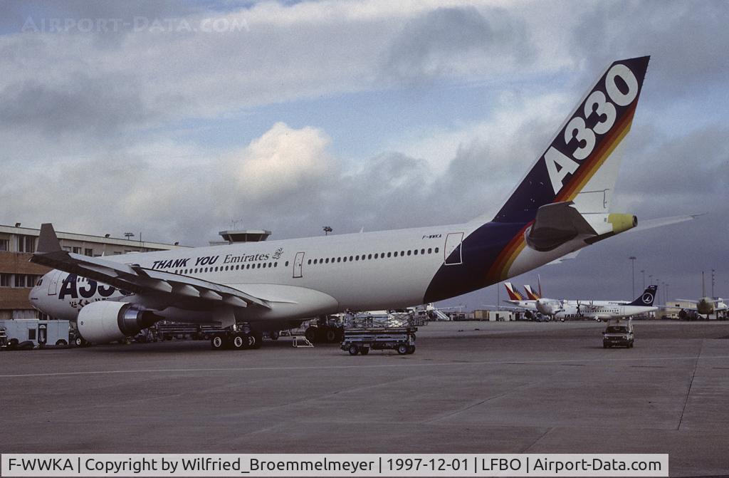 F-WWKA, 1997 Airbus A330-202 C/N 181, Airbus Industrie - Proto Type A330-200 #1