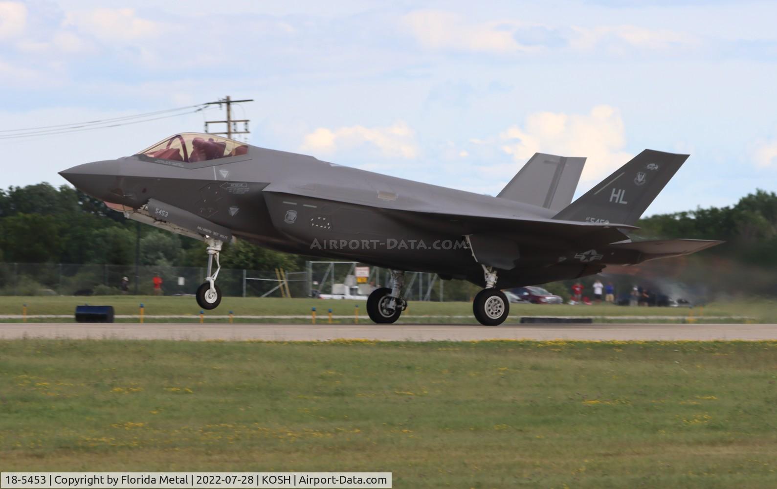 18-5453, 2021 Lockheed Martin F-35A Lighting II C/N AF-281, OSH 2022