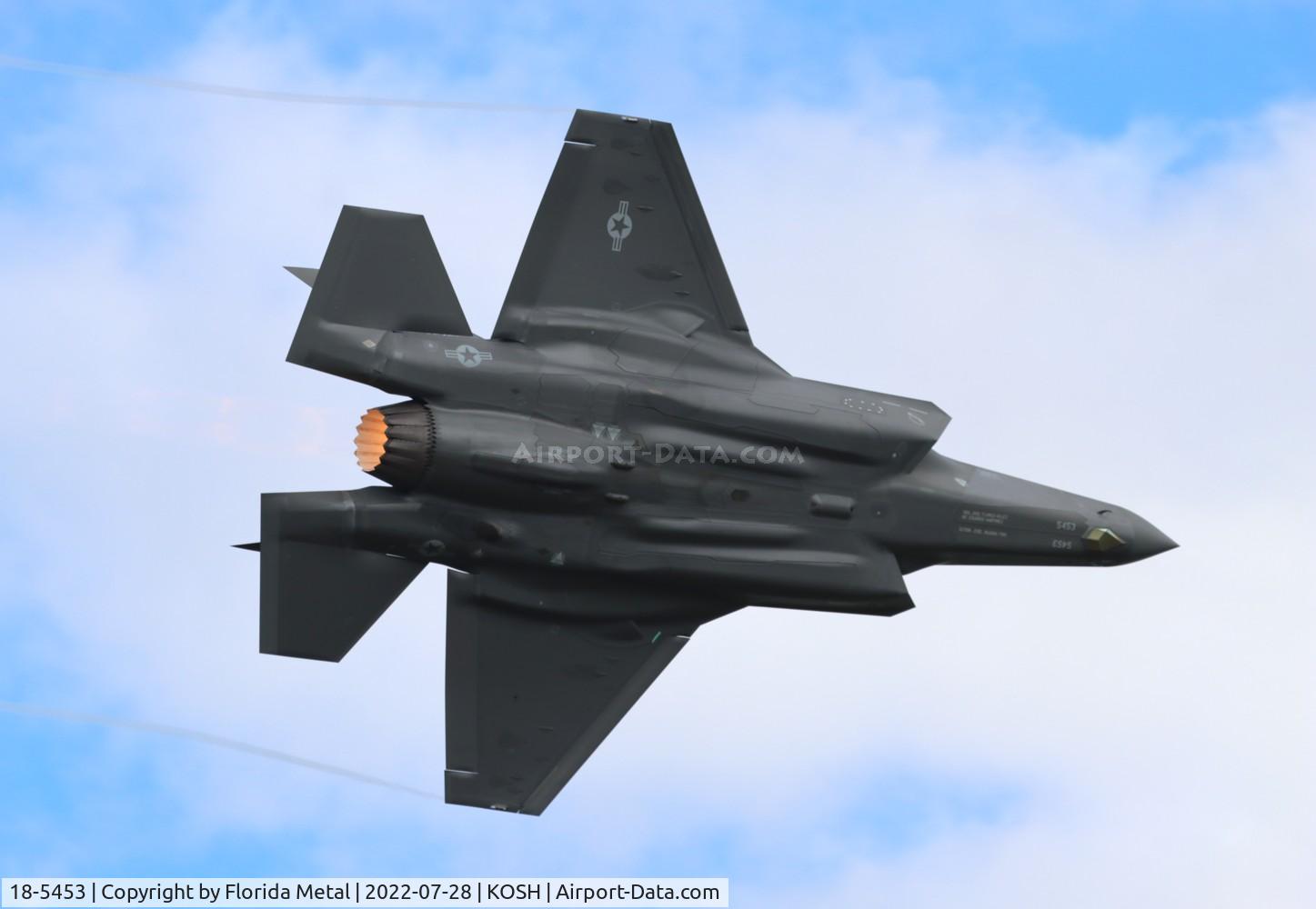 18-5453, 2021 Lockheed Martin F-35A Lighting II C/N AF-281, OSH 2022