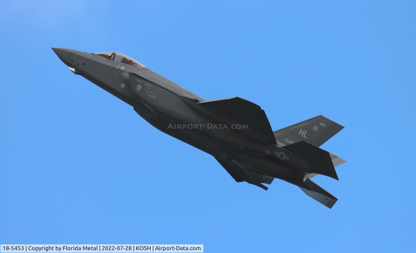 18-5453, 2021 Lockheed Martin F-35A Lighting II C/N AF-281, OSH 2022