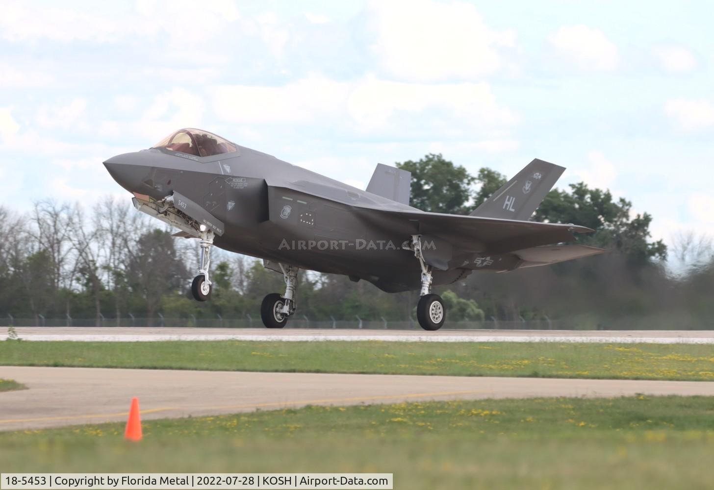 18-5453, 2021 Lockheed Martin F-35A Lighting II C/N AF-281, OSH 2022