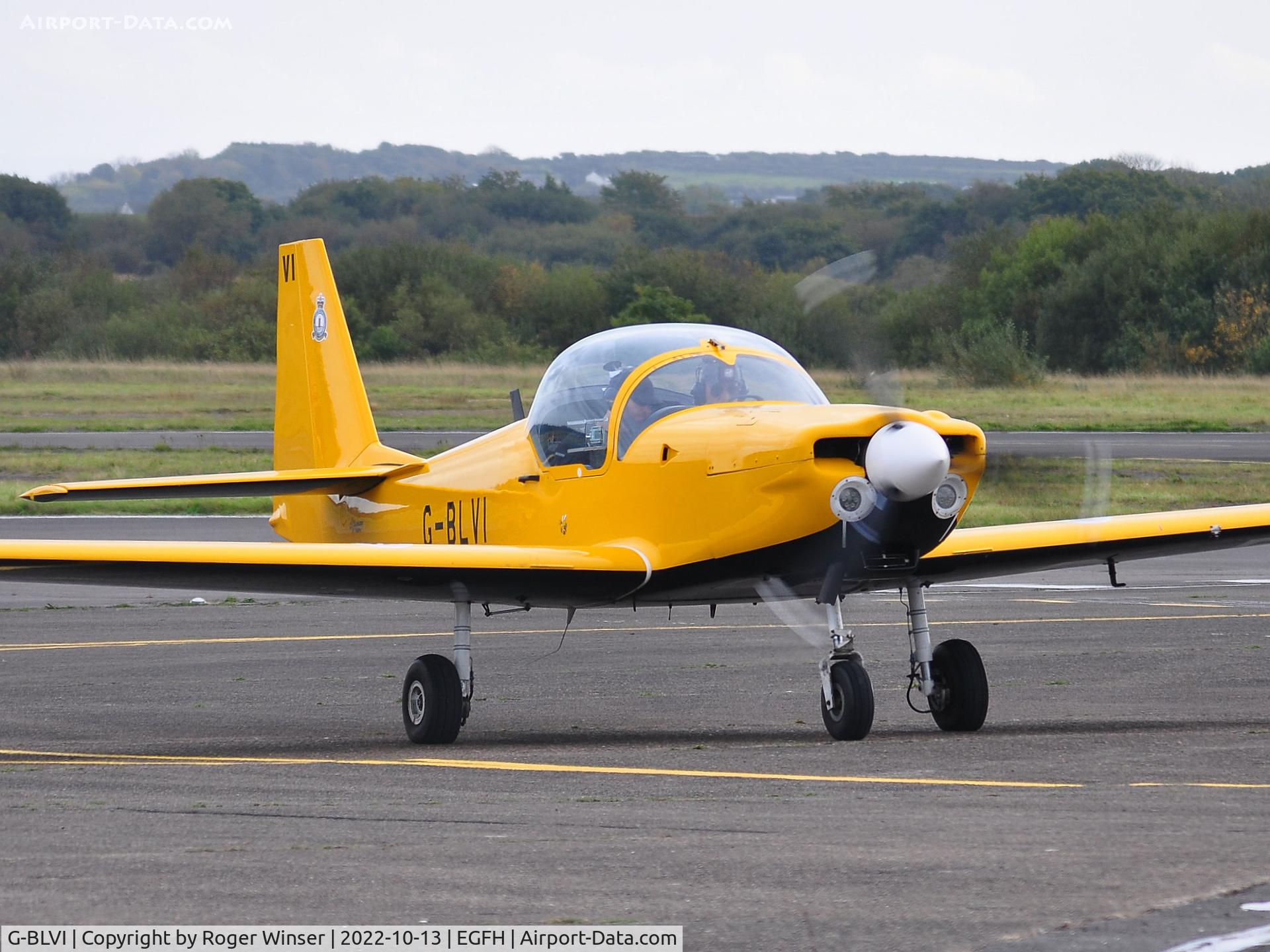 G-BLVI, 1986 Slingsby T-67M Firefly Mk2 C/N 2017, Visiting Firefly Mk.2.