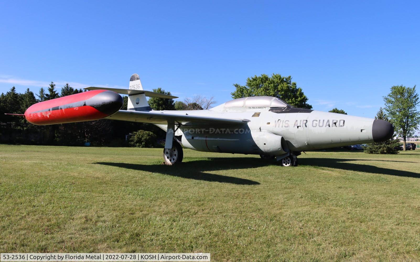 53-2536, 1953 Northrop F-89J-60-NO Scorpion C/N 4661, gate guard 2022 OSH