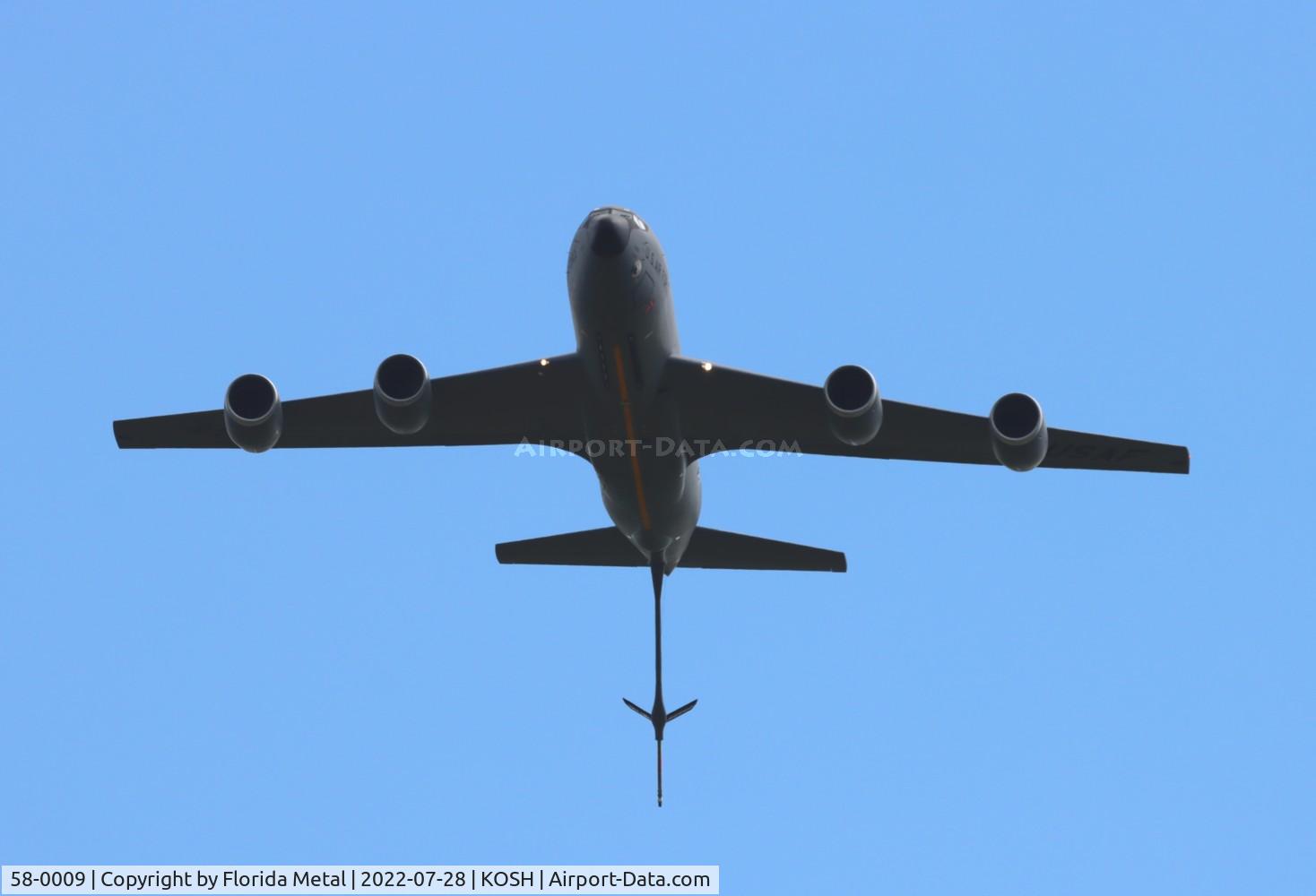 58-0009, 1958 Boeing KC-135R Stratotanker C/N 17754, OSH 2022