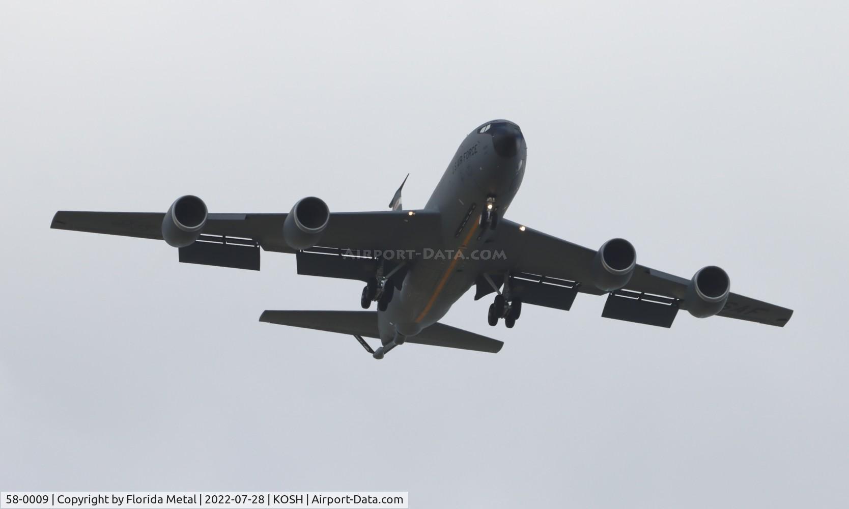 58-0009, 1958 Boeing KC-135R Stratotanker C/N 17754, OSH 2022