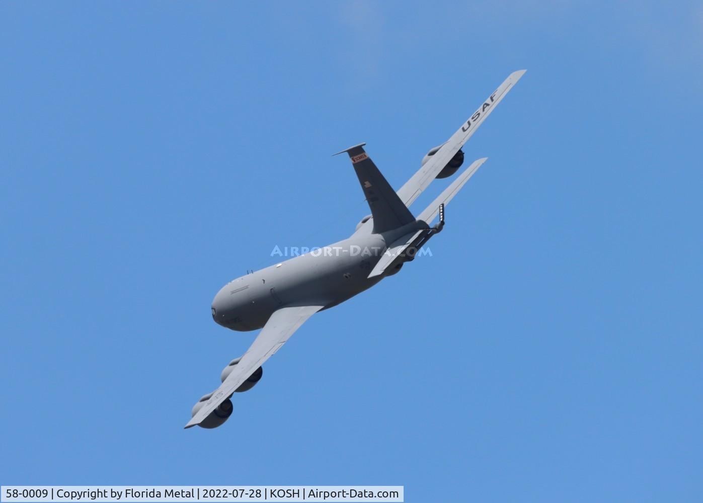 58-0009, 1958 Boeing KC-135R Stratotanker C/N 17754, OSH 2022