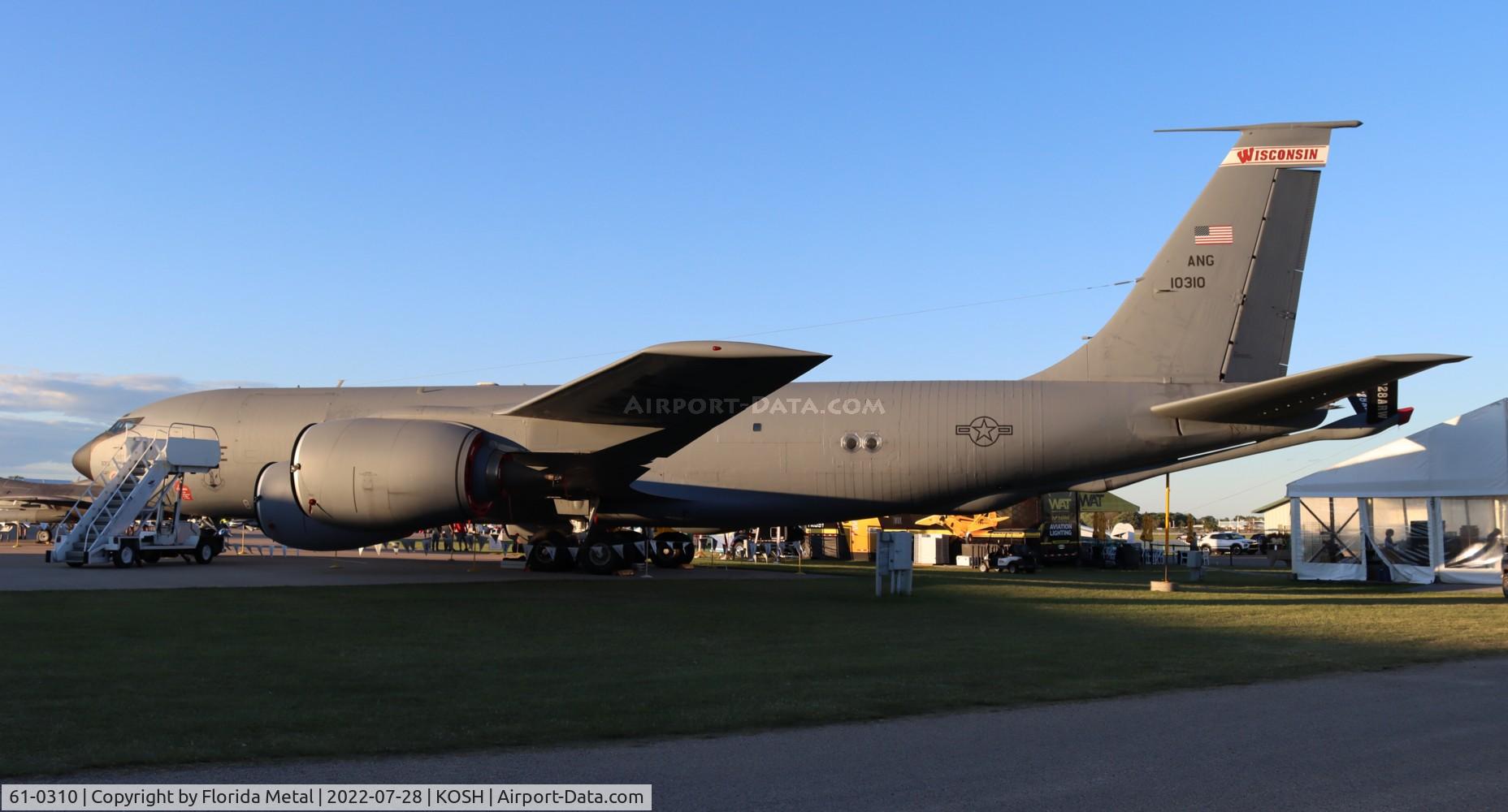 61-0310, 1961 Boeing KC-135R Stratotanker C/N 18217, OSH 2022