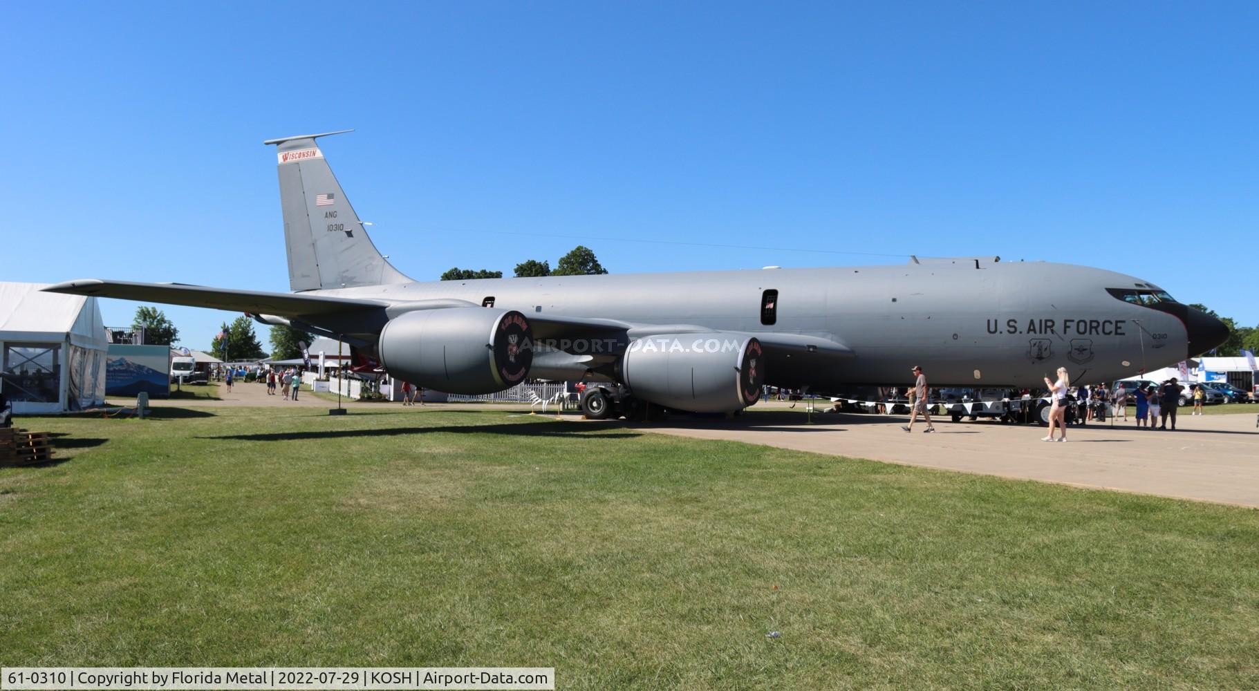 61-0310, 1961 Boeing KC-135R Stratotanker C/N 18217, OSH 2022
