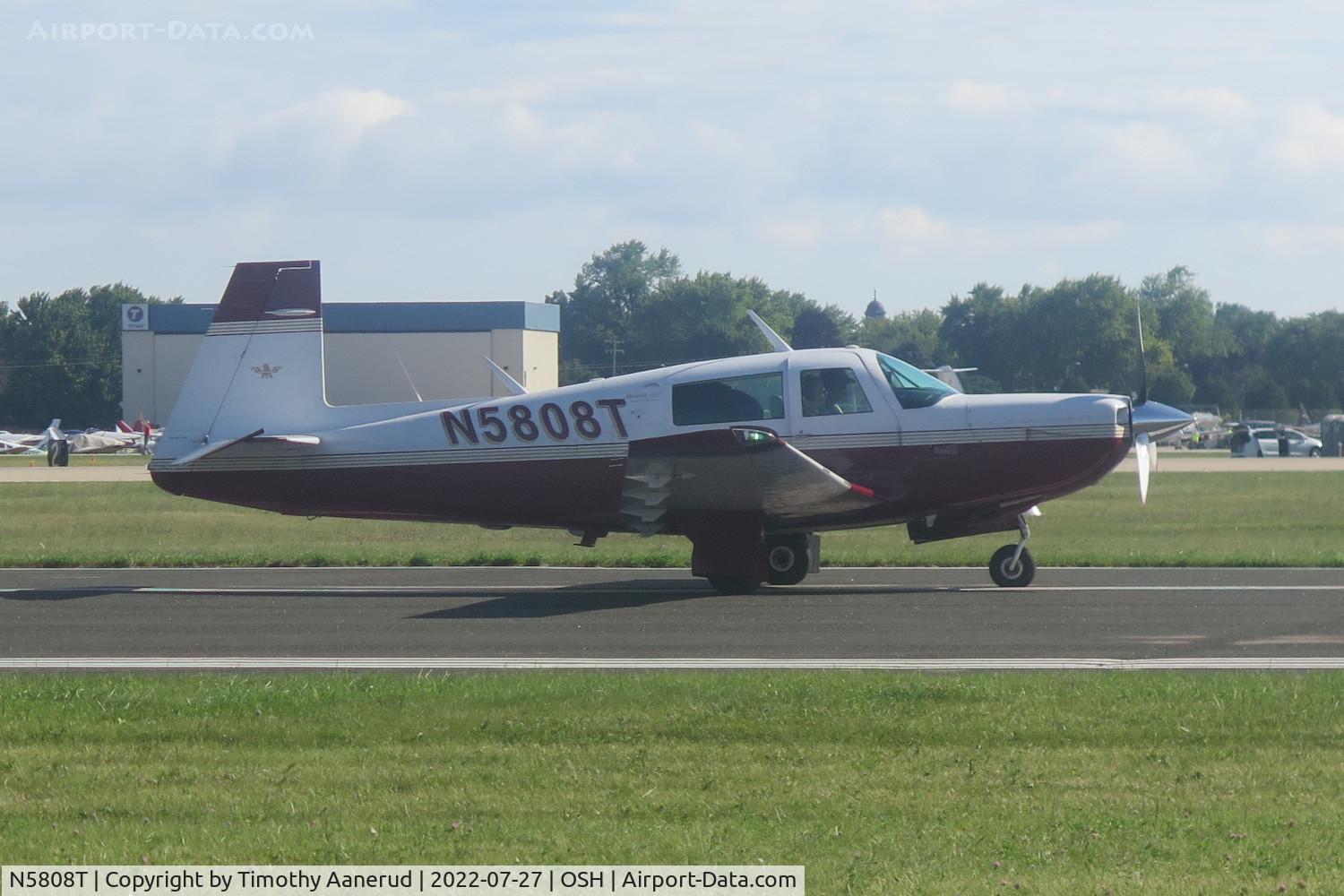 N5808T, 1985 Mooney M20K C/N 25-0870, 1985 Mooney M20K, c/n: 25-0870, AirVenture 2022