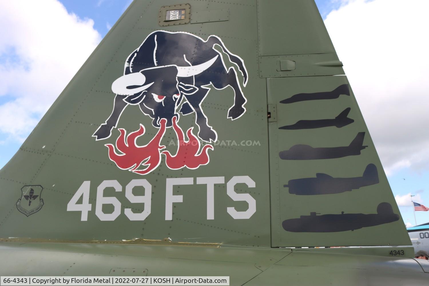 66-4343, 1966 Northrop T-38C Talon C/N N.5920, OSH 2022