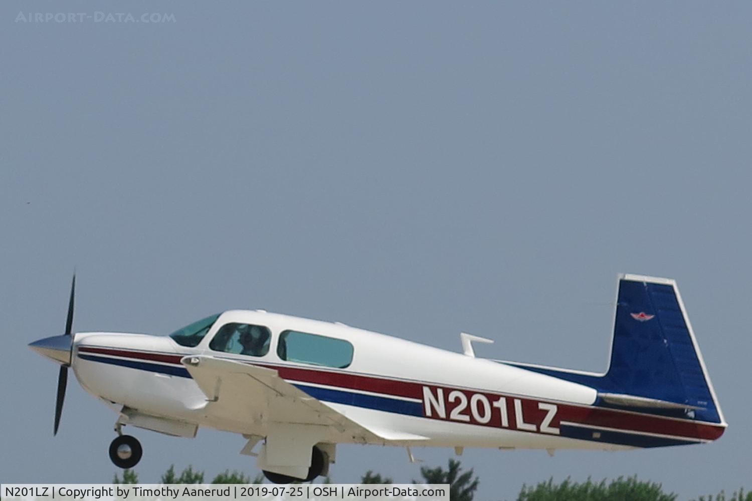 N201LZ, 1977 Mooney M20J 201 C/N 24-0323, 1977 Mooney M20J, c/n: 24-0323, AirVenture 2019
