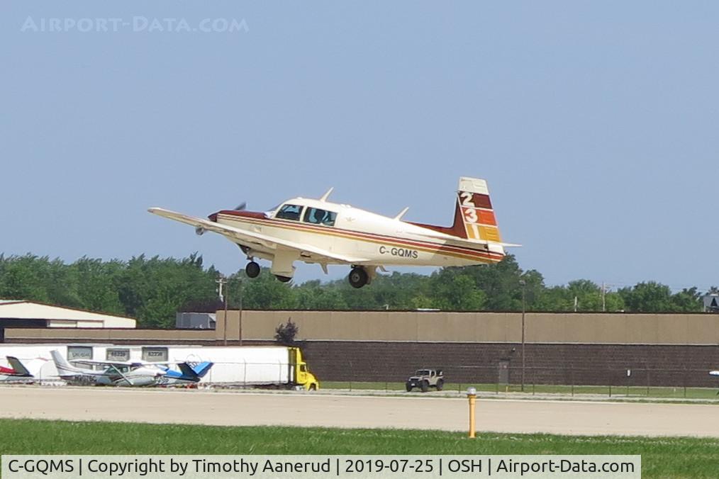 C-GQMS, 1981 Mooney M20K C/N 25 0536, 1981 Mooney M20K, c/n: 25 0536, AirVenture 2019