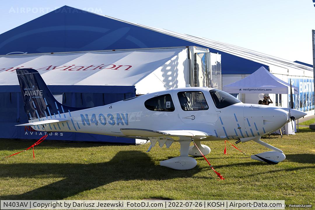 N403AV, 2022 Cirrus SR20 C/N 8741, Cirrus SR20  C/N 8741, N403AV
