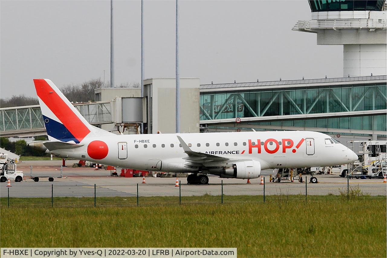 F-HBXE, 2009 Embraer 170ST (ERJ-170-100ST) C/N 17000286, Embraer 170ST,  Boarding area, Brest-Guipavas Airport (LFRB-BES)