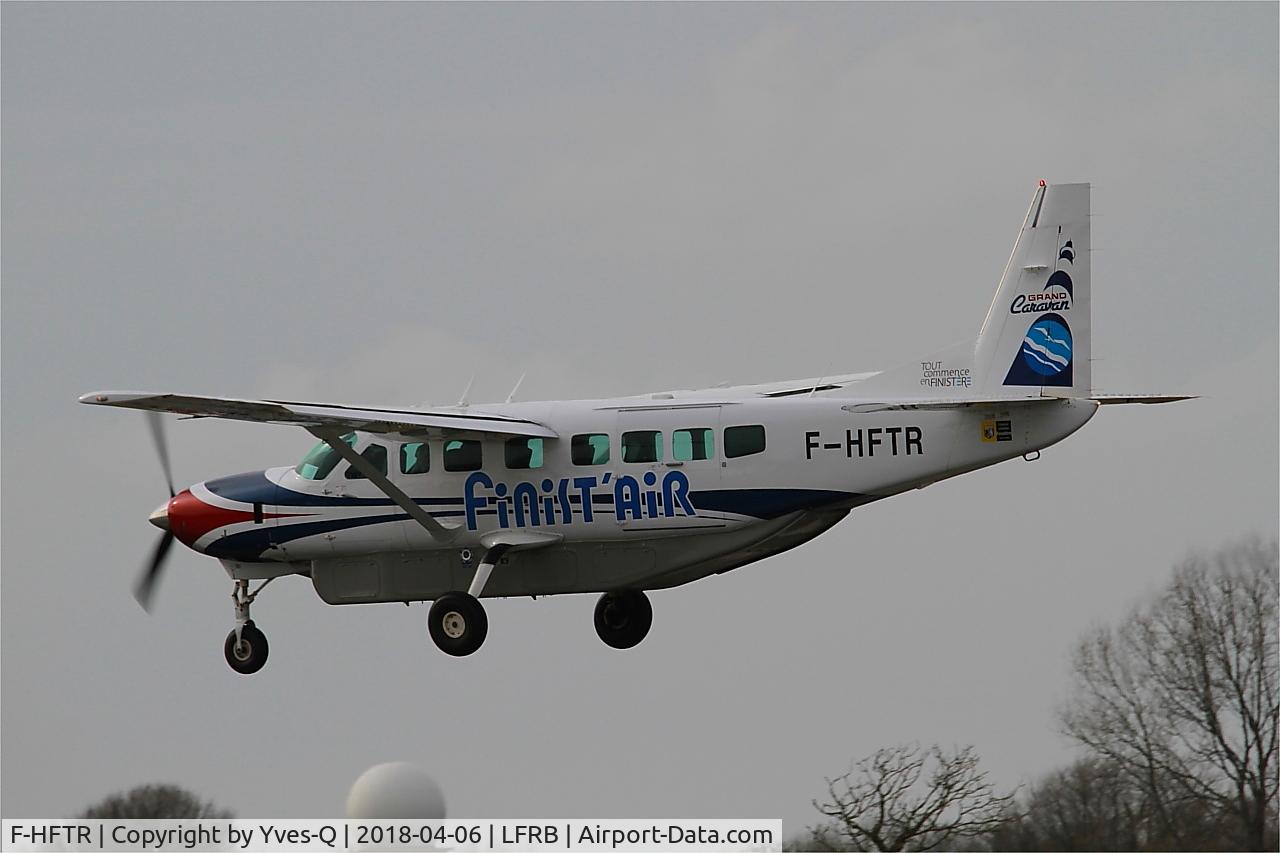 F-HFTR, 2008 Cessna 208B Grand Caravan C/N 208B-2041, Cessna 208B Grand Caravan, Landing rwy 25L, Brest-Bretagne airport (LFRB-BES)