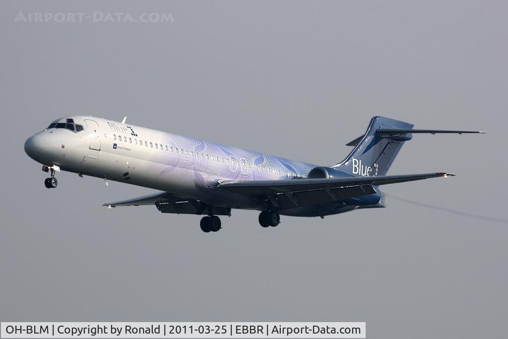 OH-BLM, 2001 Boeing 717-23S C/N 55066, at bru