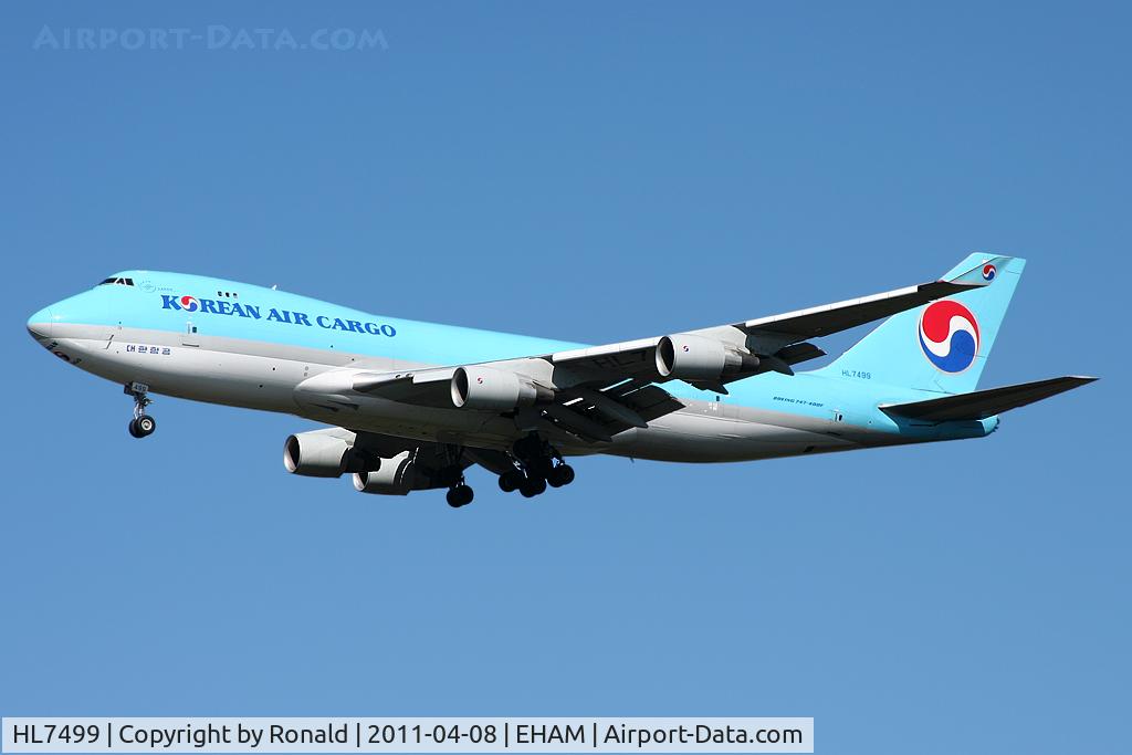 HL7499, 2004 Boeing 747-4B5F/SCD C/N 33517, at spl
