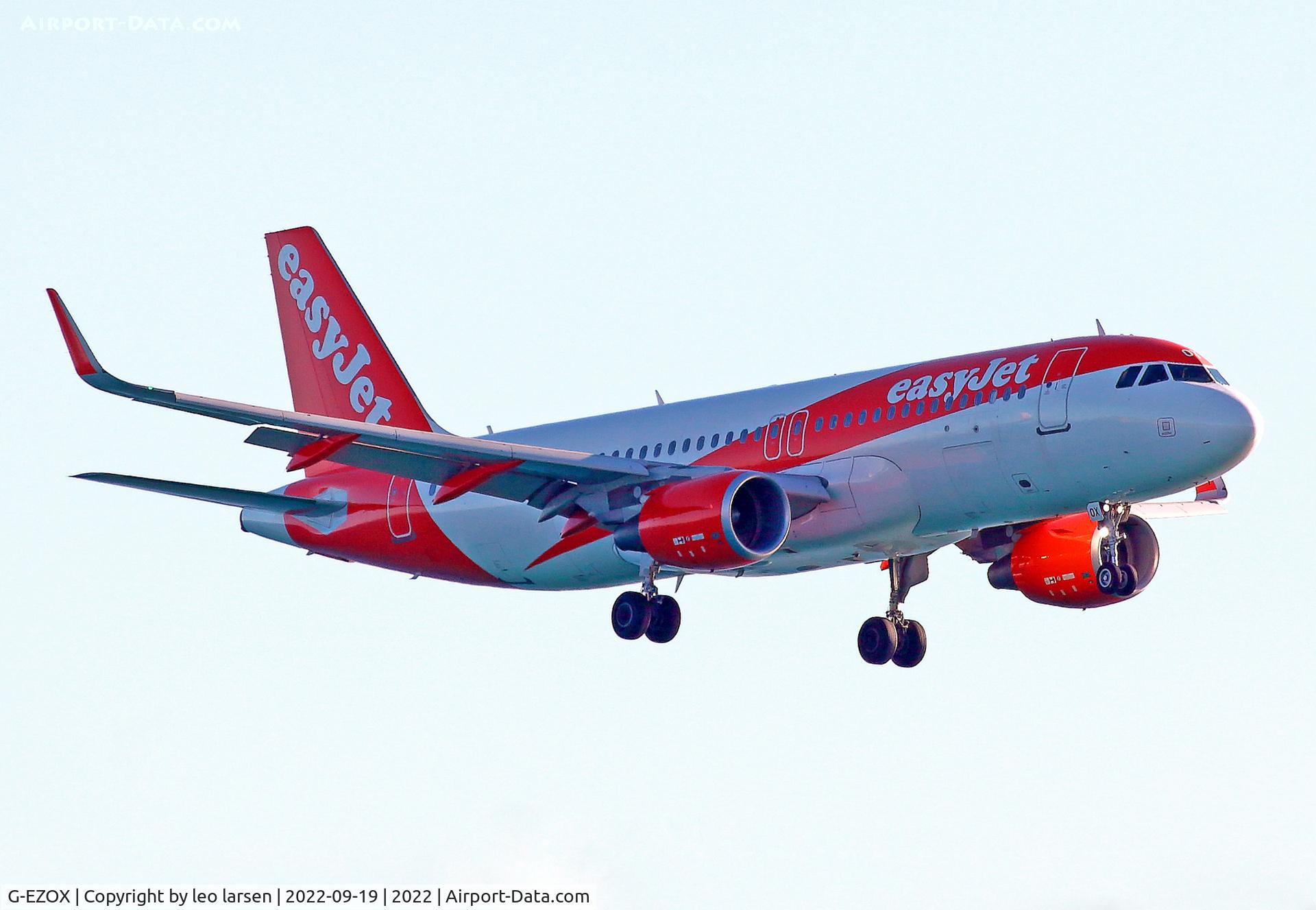G-EZOX, 2015 Airbus A320-214 C/N 6837, Zakynthos 19.9.2022
