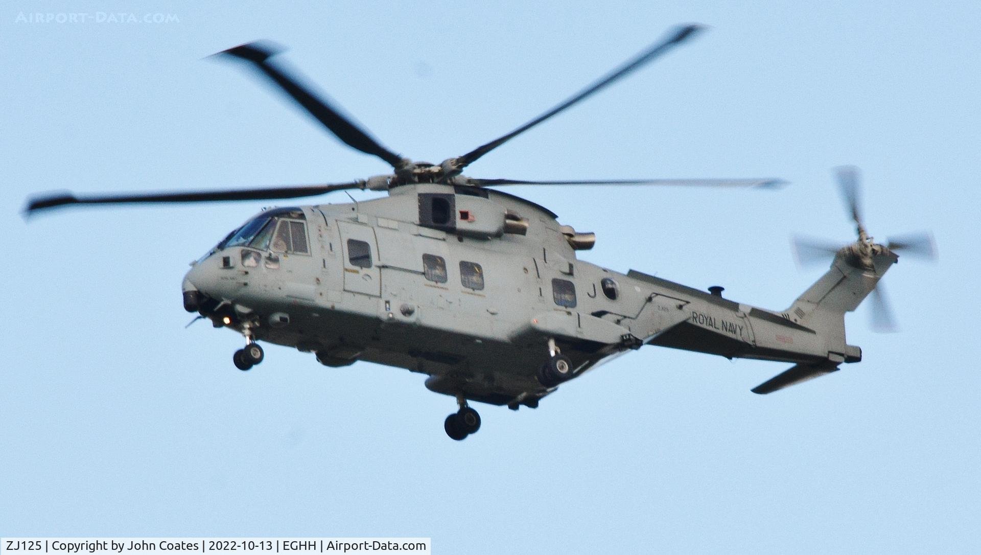 ZJ125, AgustaWestland Merlin HC.3 C/N 50137/RAF09, Training